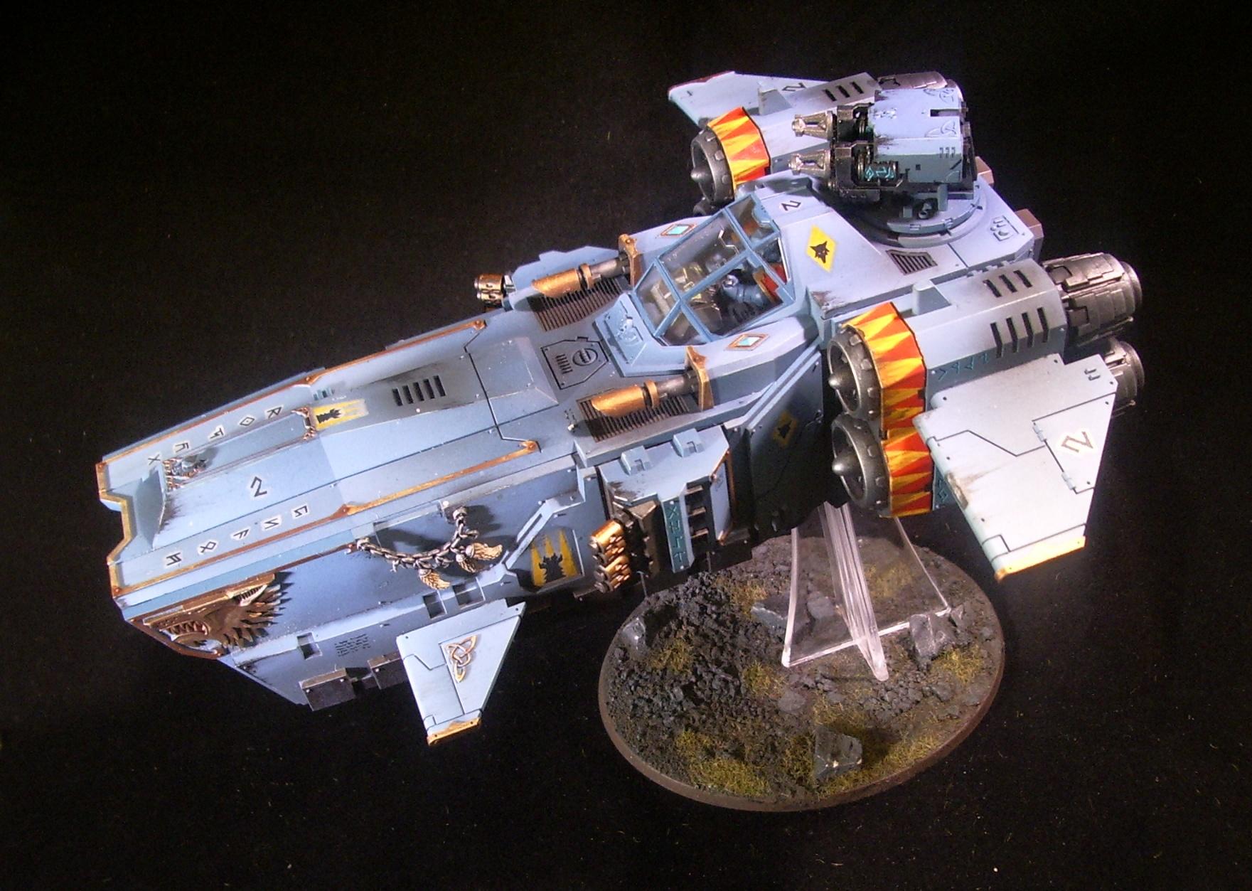 2014, New Release, Space Wolves, Stormfang, Stormwolf, Weathered