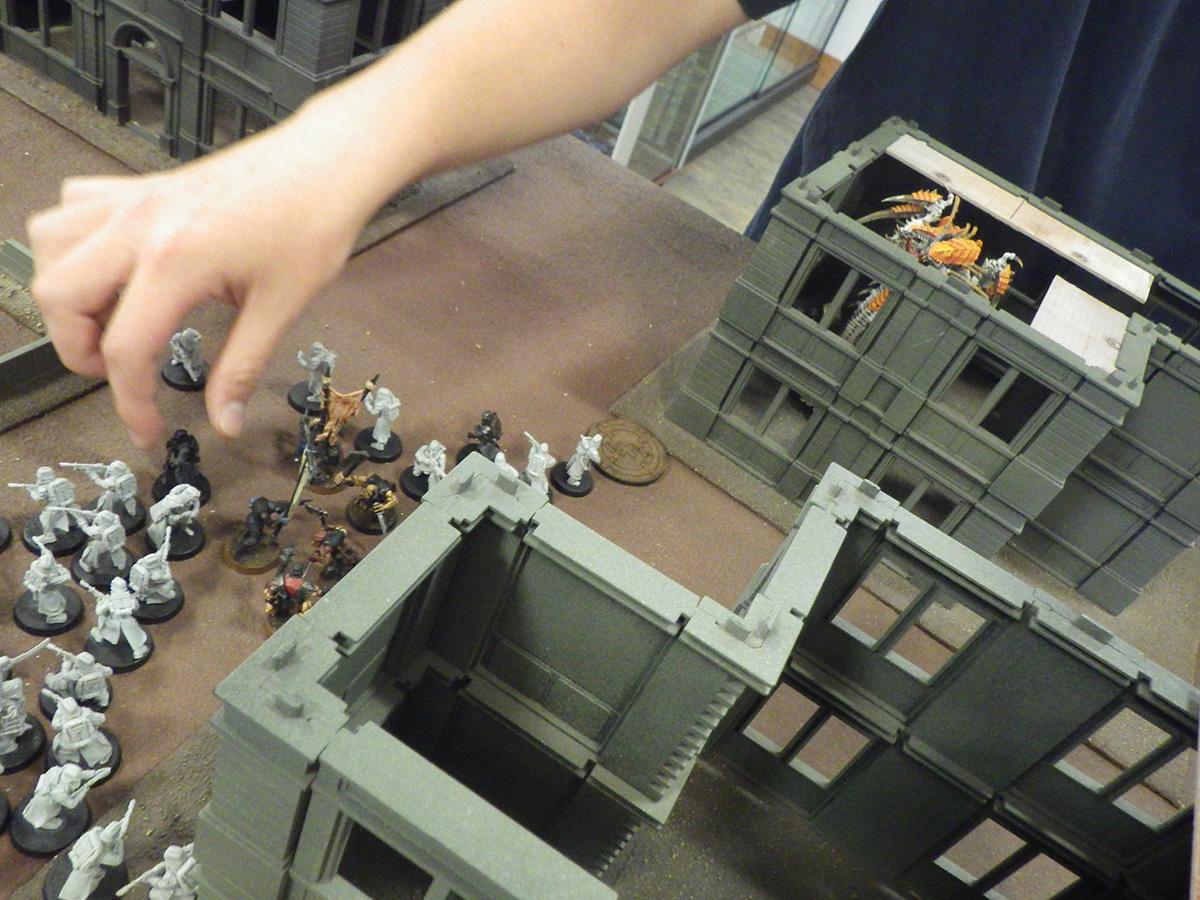 Battle Report, Death Korps of Krieg, Dust, Terrain, Tyranids