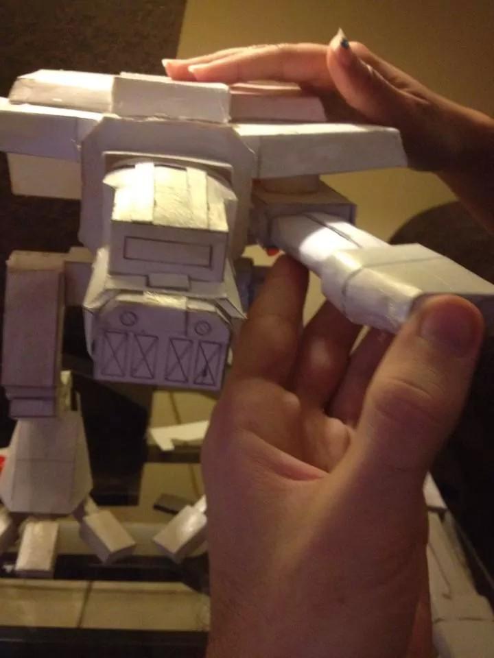 Paper, Scratch Build, Titan, Warhound