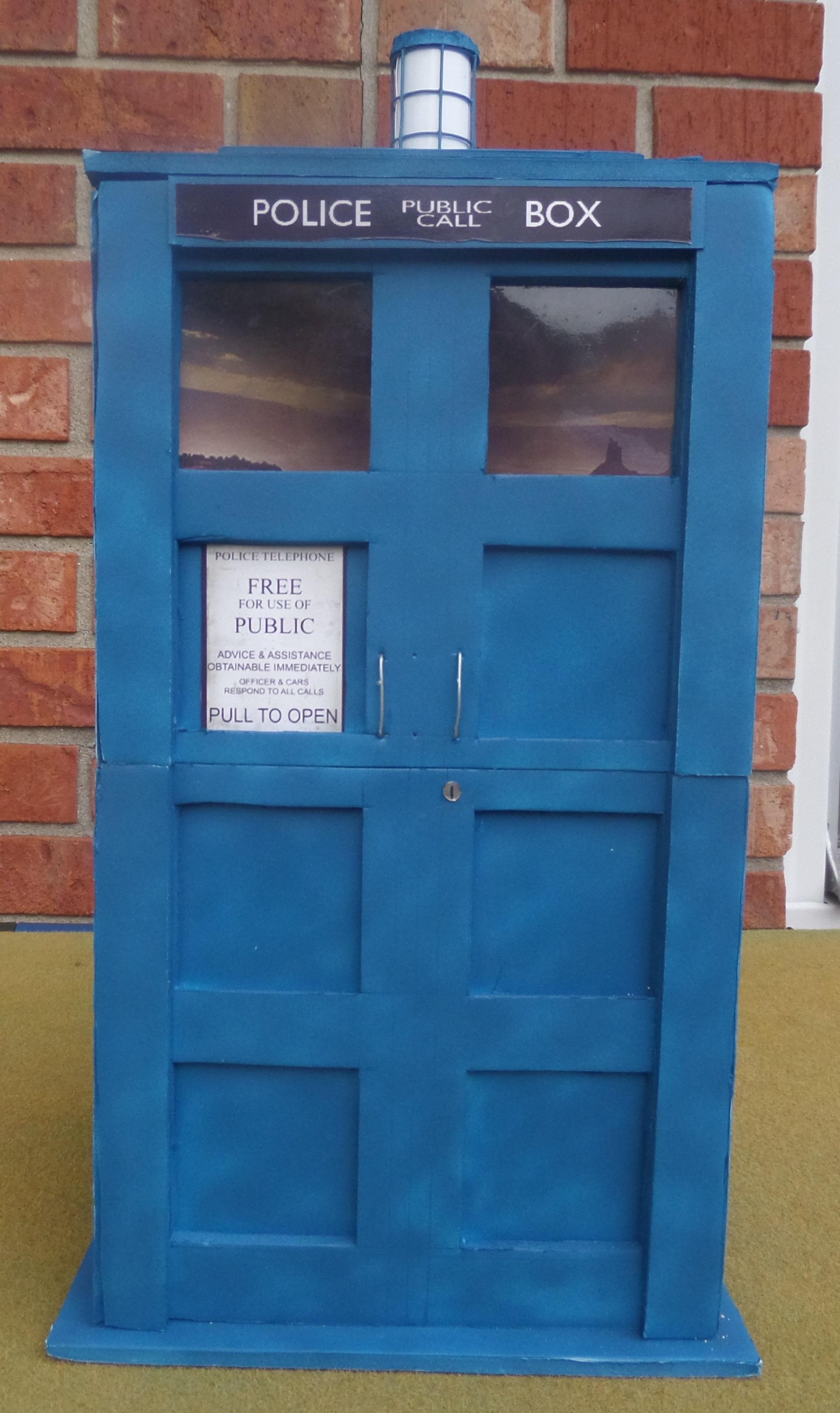 Diorama, Dr Who, Tardis