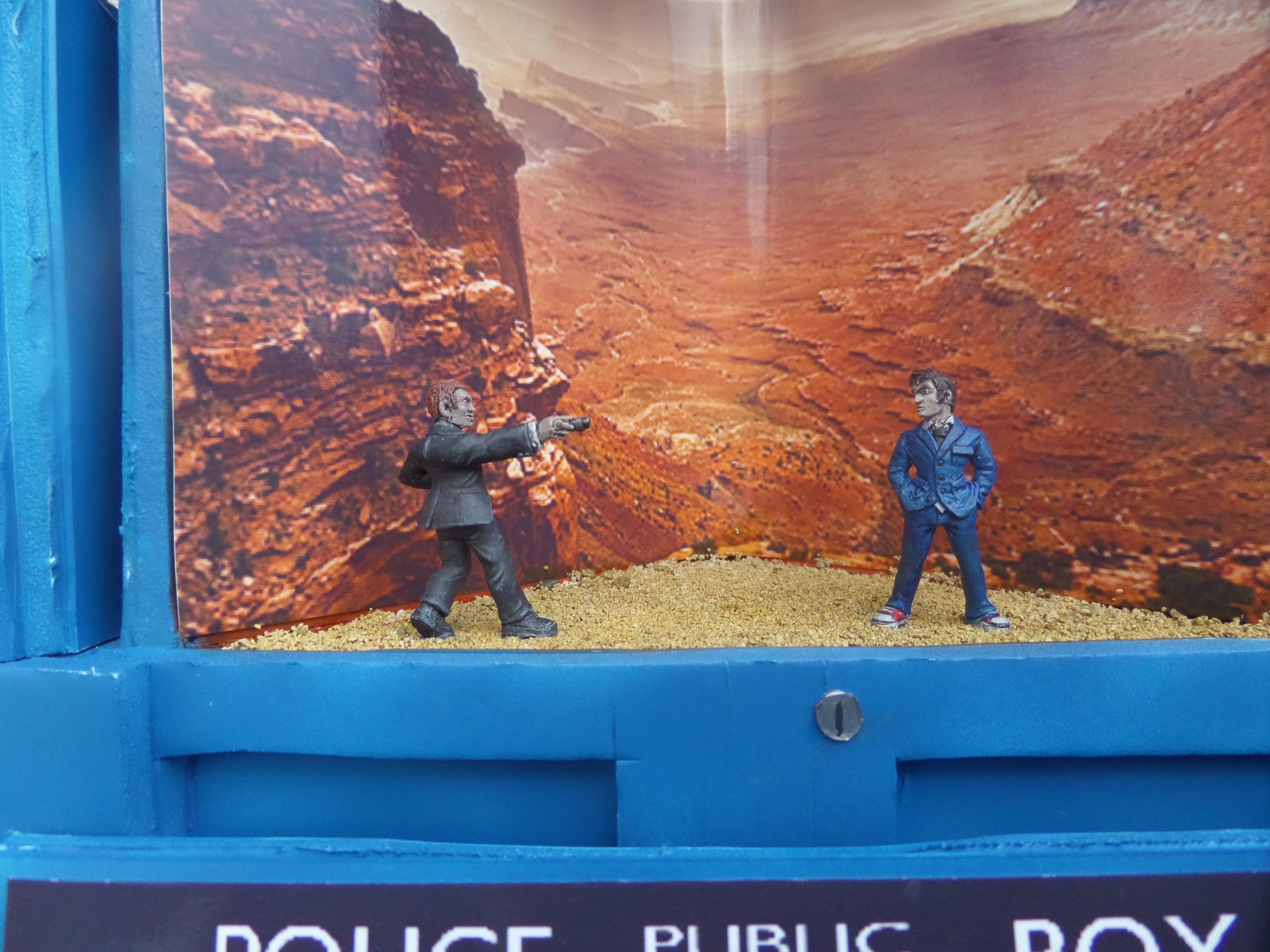 Diorama, Dr Who, Tardis