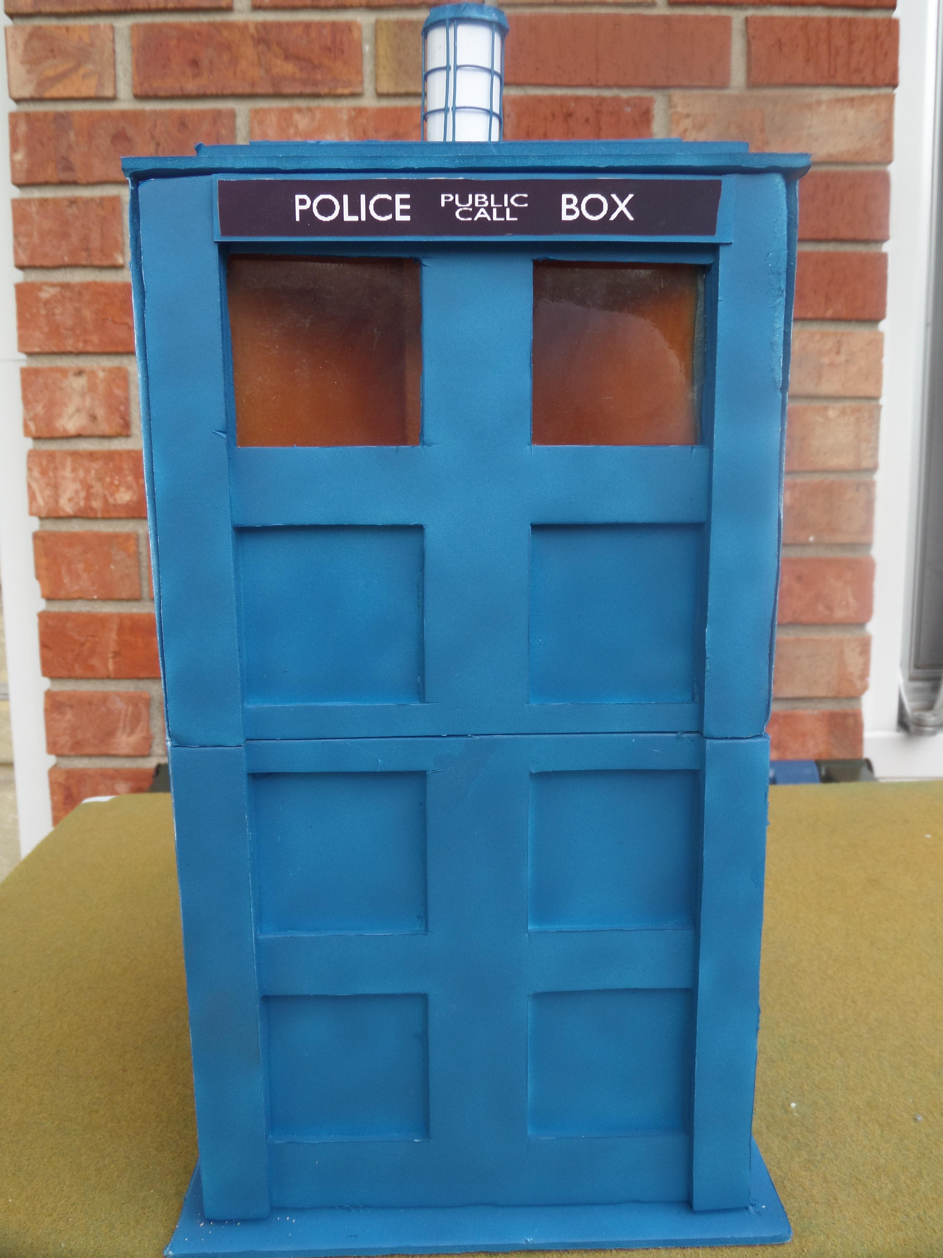 Diorama, Dr Who, Tardis
