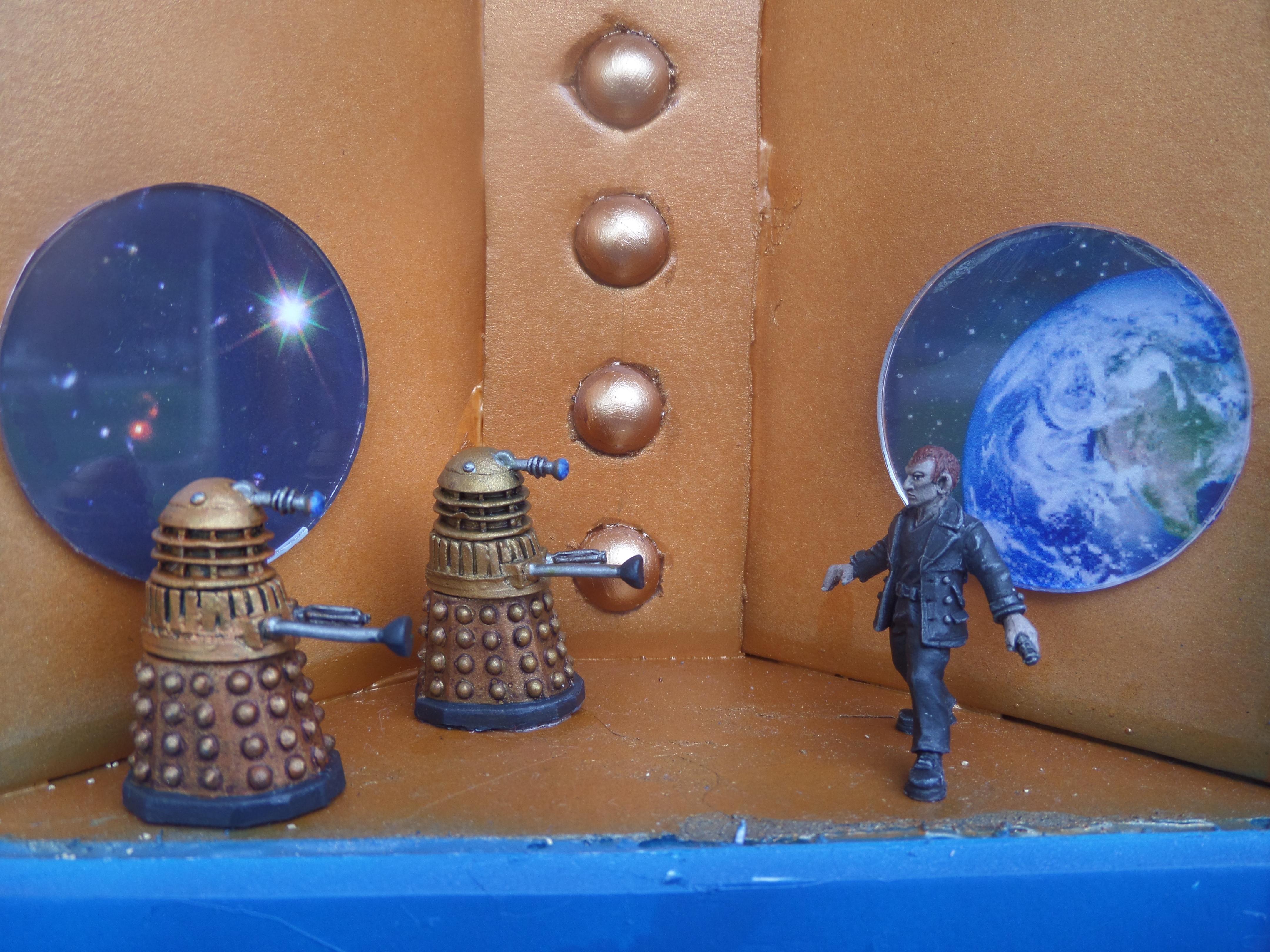 Diorama, Dr Who, Tardis