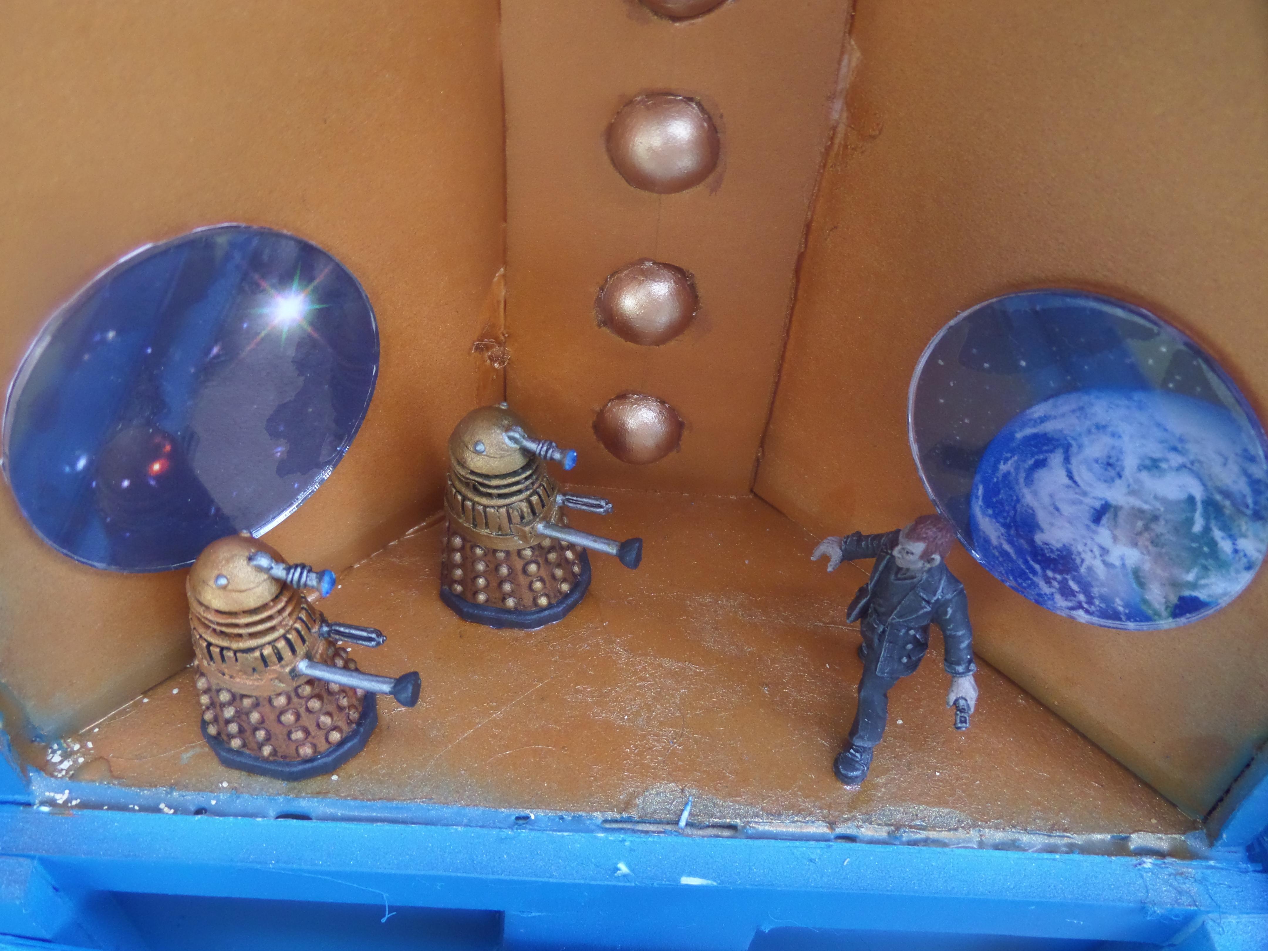 Diorama, Dr Who, Tardis