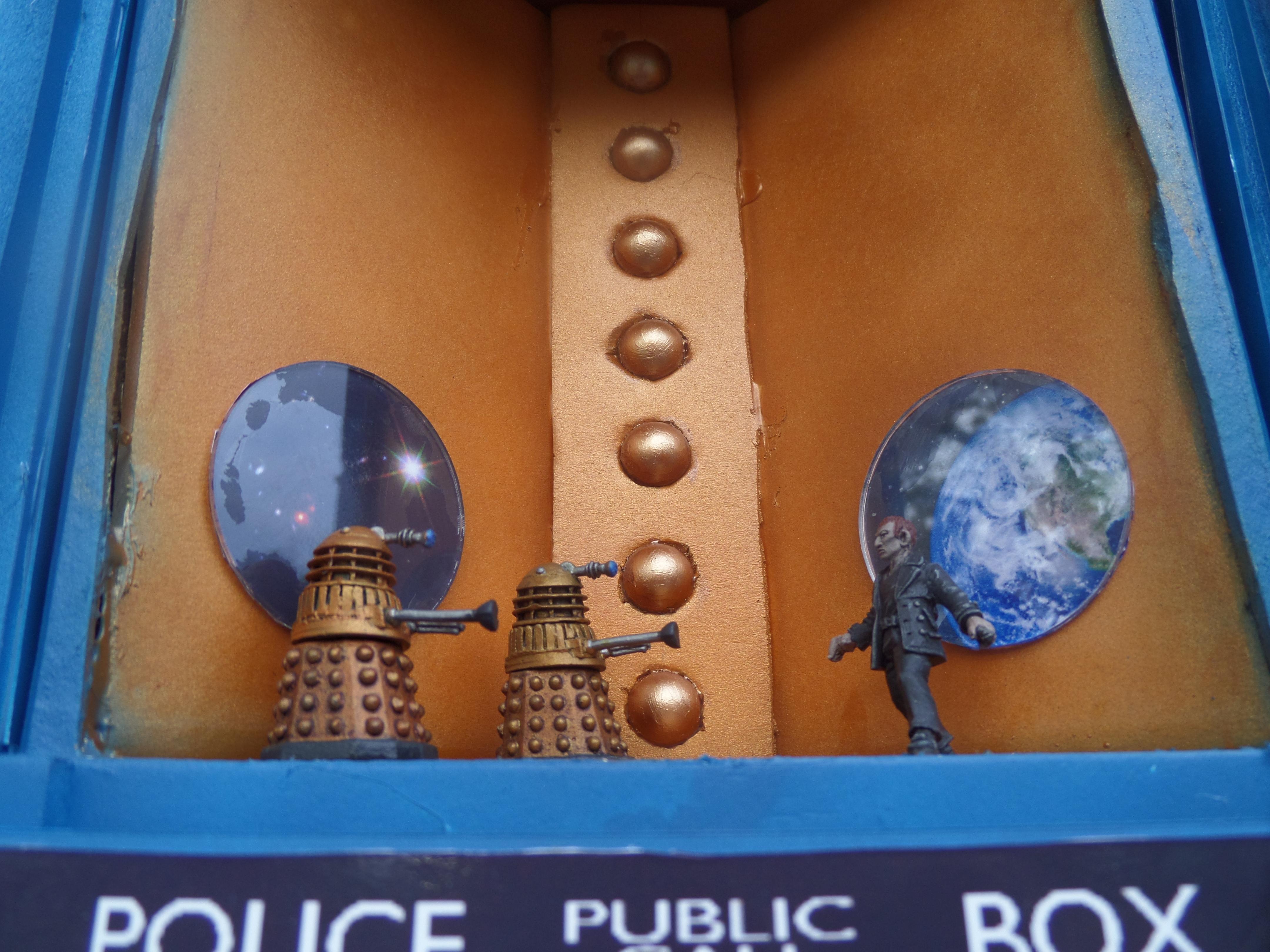 Diorama, Dr Who, Tardis