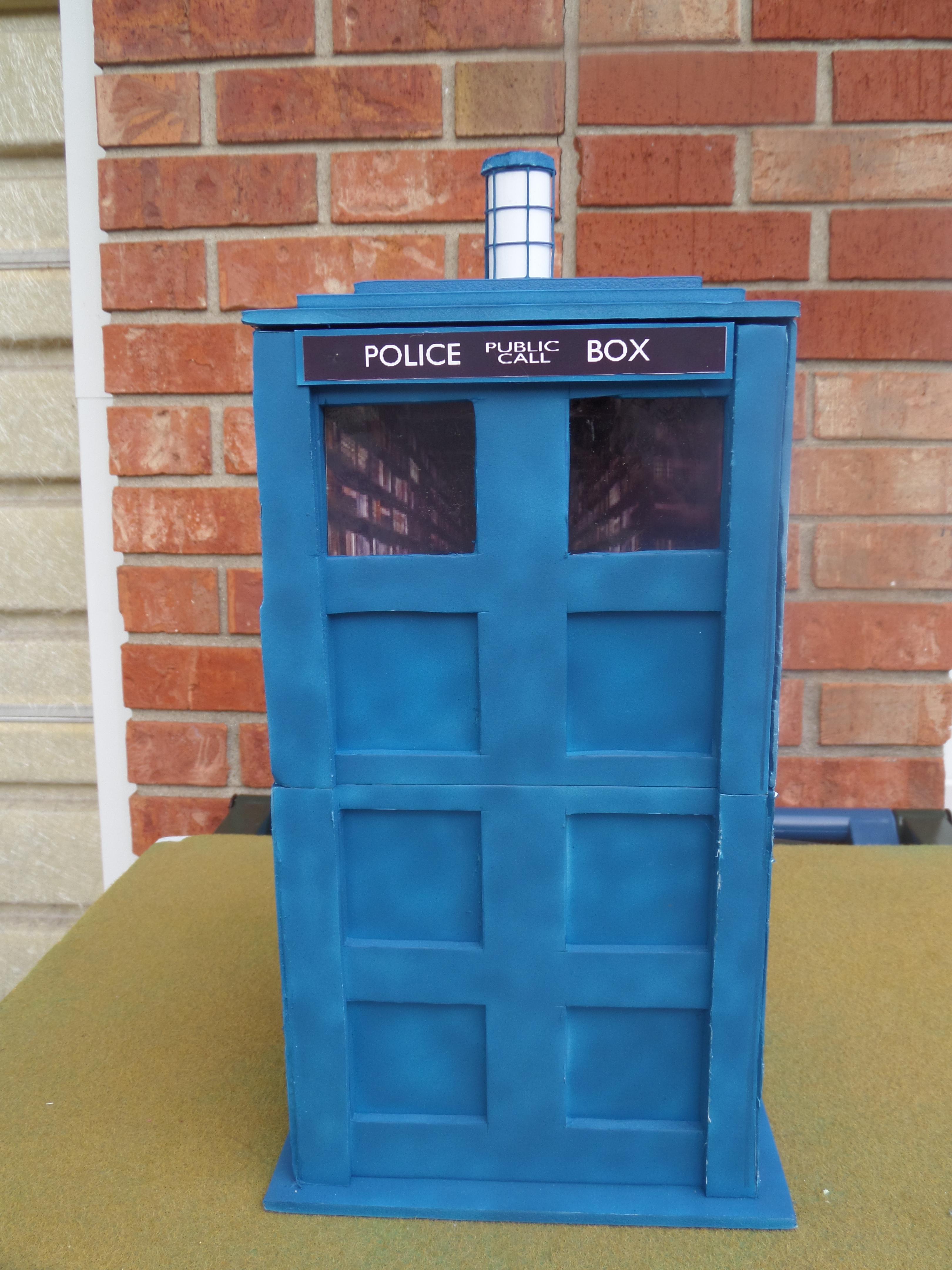 Diorama, Dr Who, Tardis