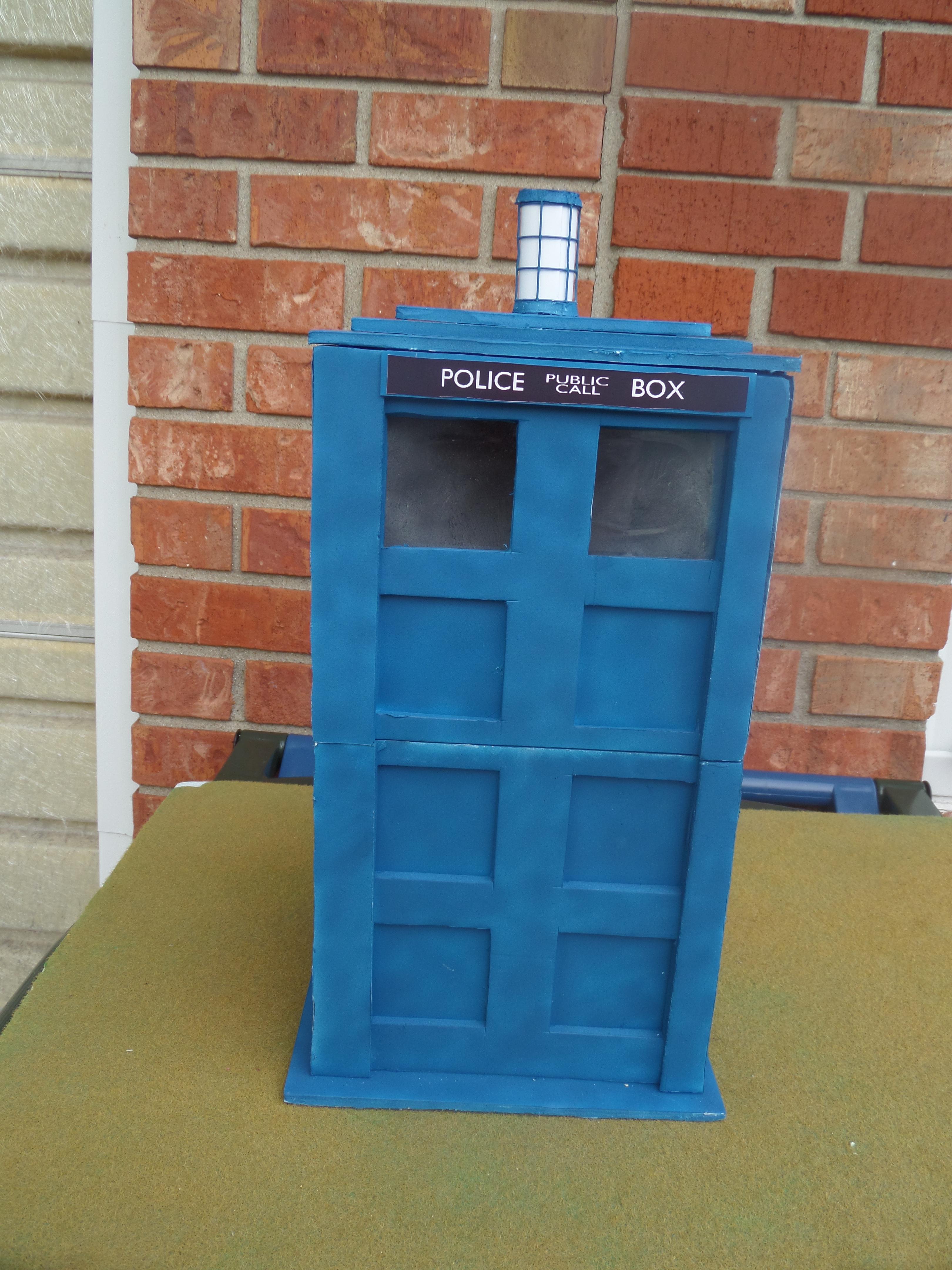Diorama, Dr Who, Tardis
