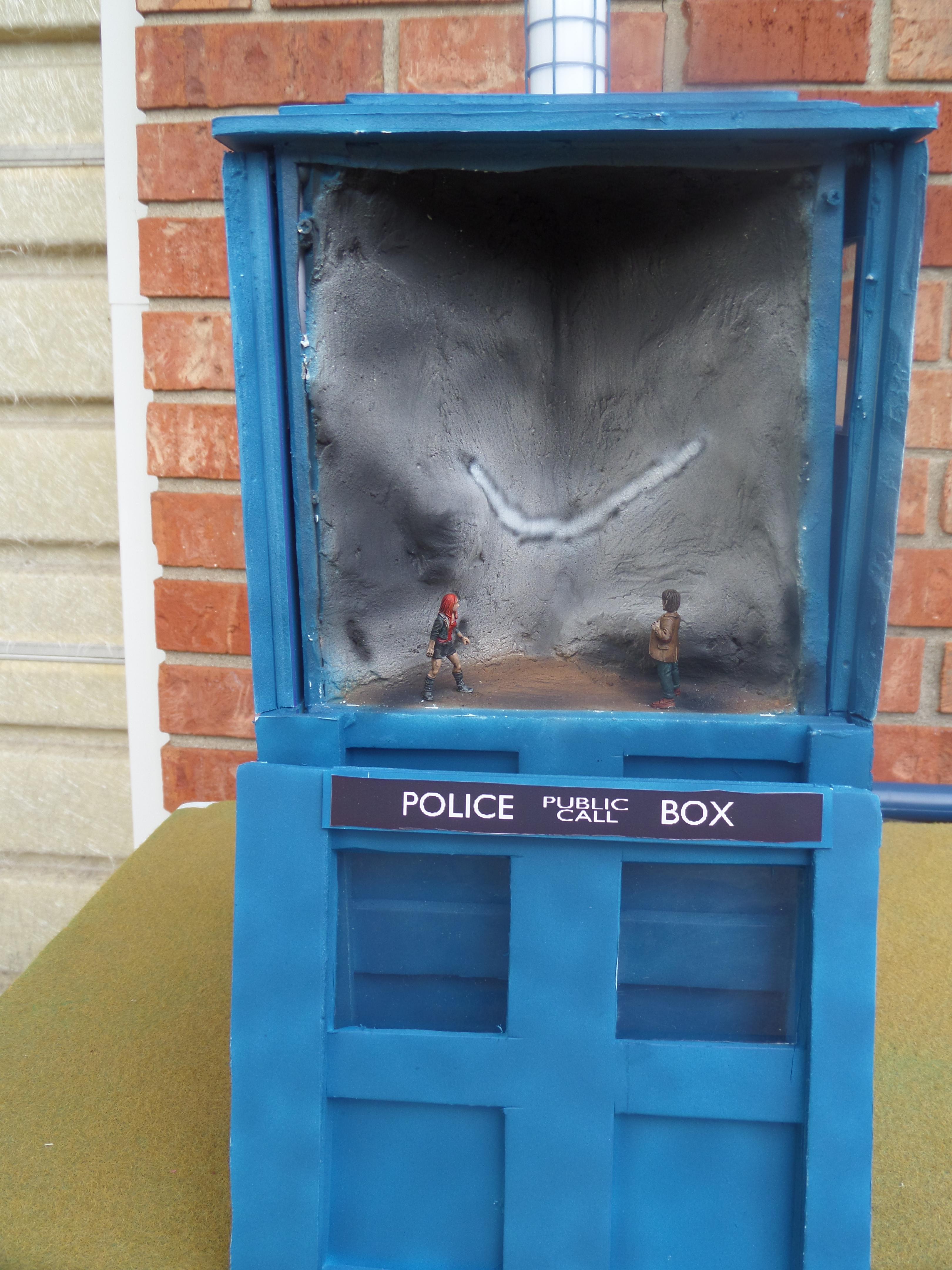 Diorama, Dr Who, Tardis