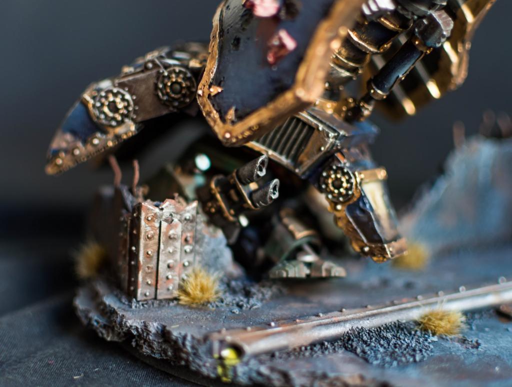 Night Lords, Titan, Excoriator Angeli, Warhound titan belonging to Legio Ulricon