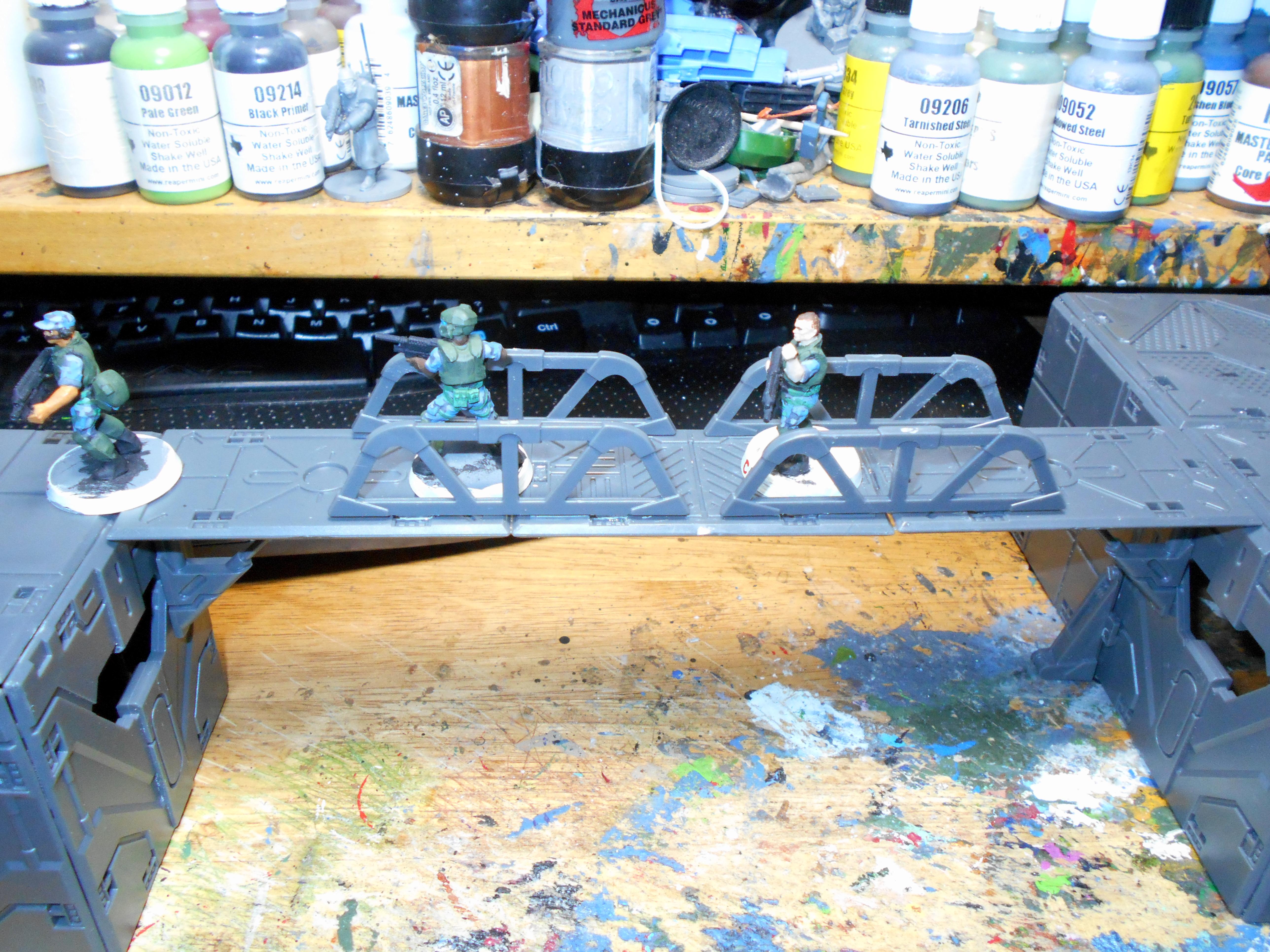 Bridge, Terrain, Urban, Walkway