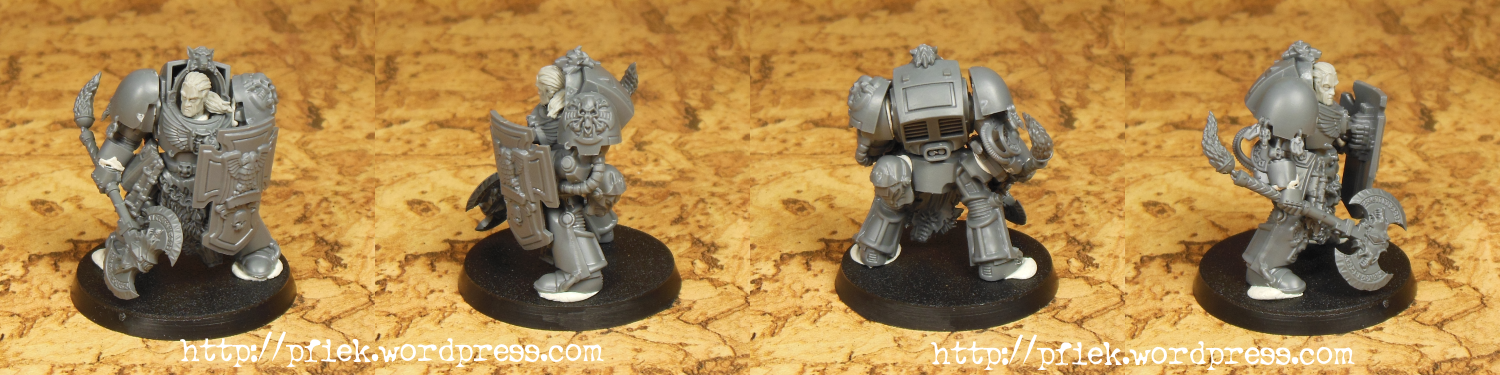 Conversion, Lone Wolf, Space Marines, Spaces Wolves, Terminator Armor, Warhammer 40,000, Wolf Guard, Work In Progress