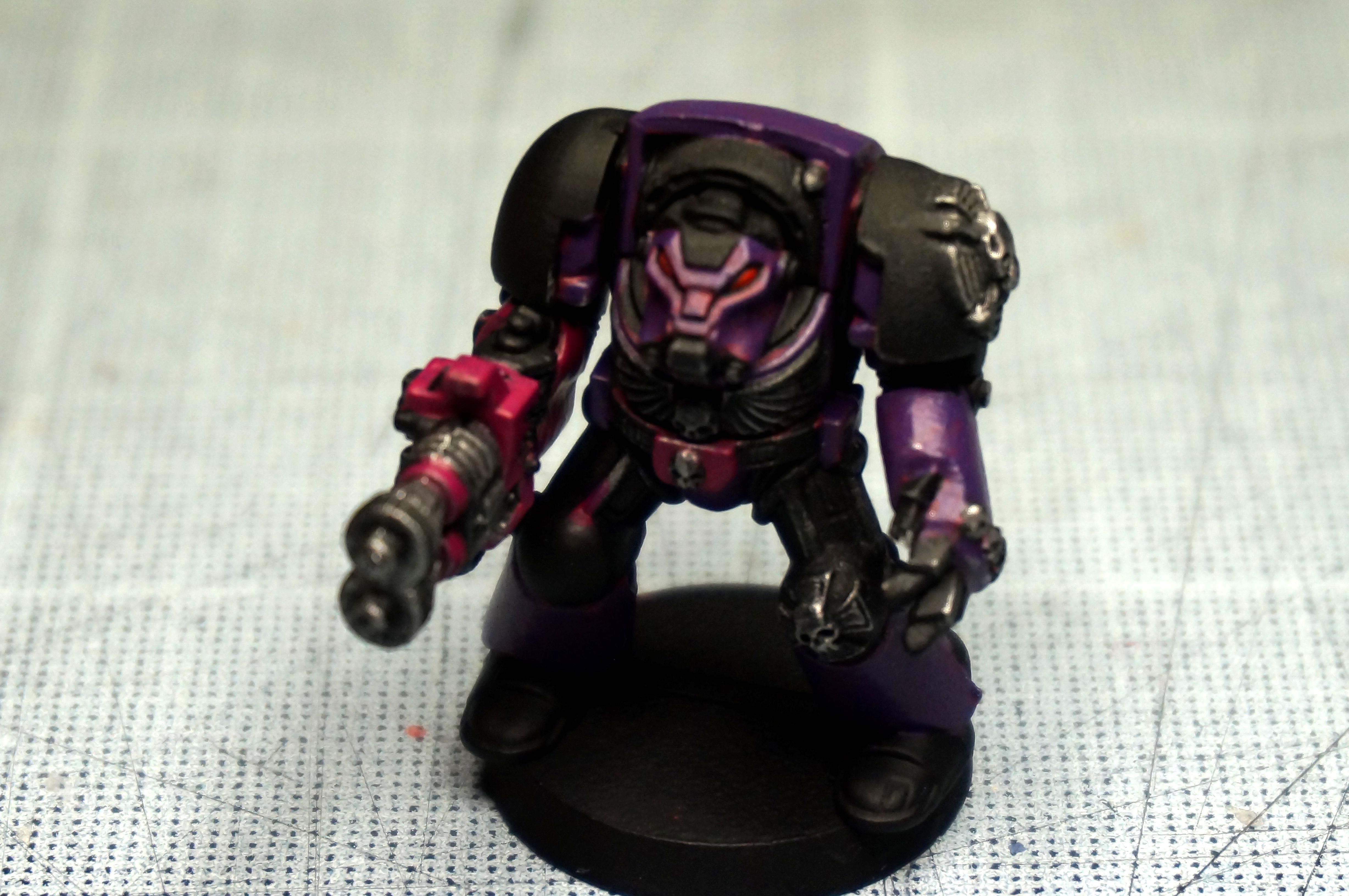 Death Ravens, Raven Guard, Space Marines, Terminator Armor