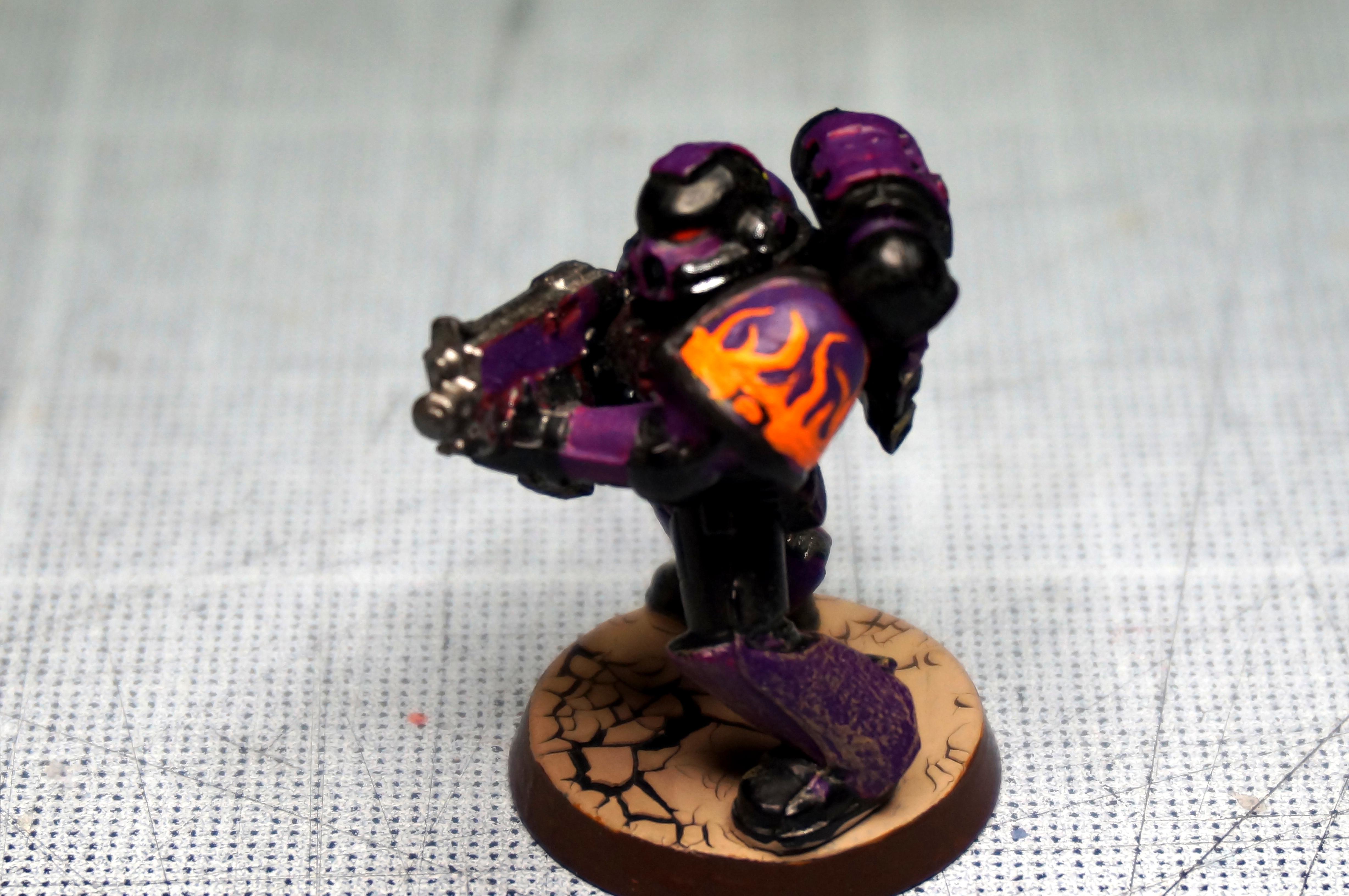 Death Ravens, Freehand, Raven Guard, Space Marines, Tactical Squad
