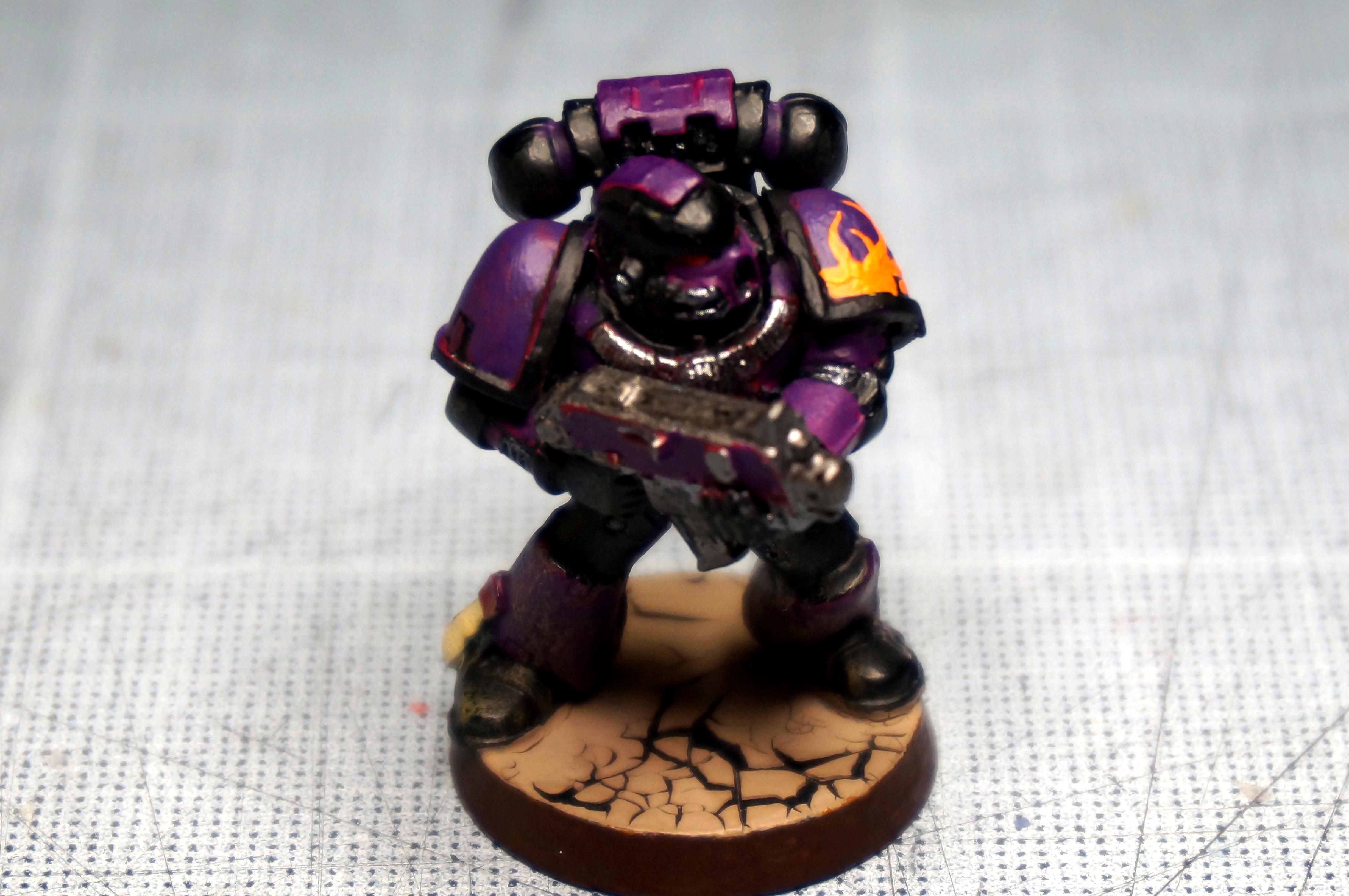Death Ravens, Freehand, Raven Guard, Space Marines, Tactical Squad