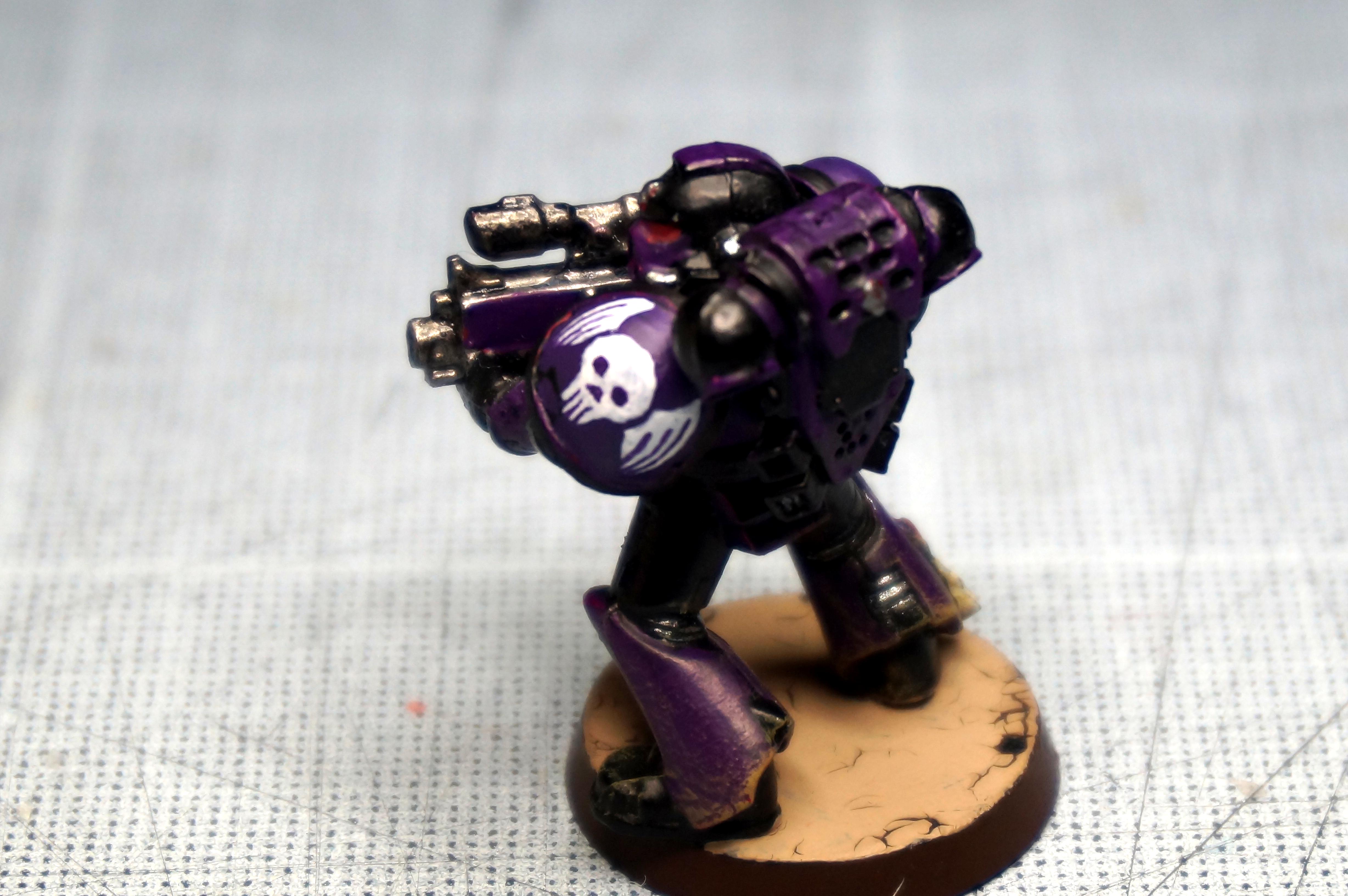 Death Ravens, Freehand, Raven Guard, Space Marines, Tactical Squad