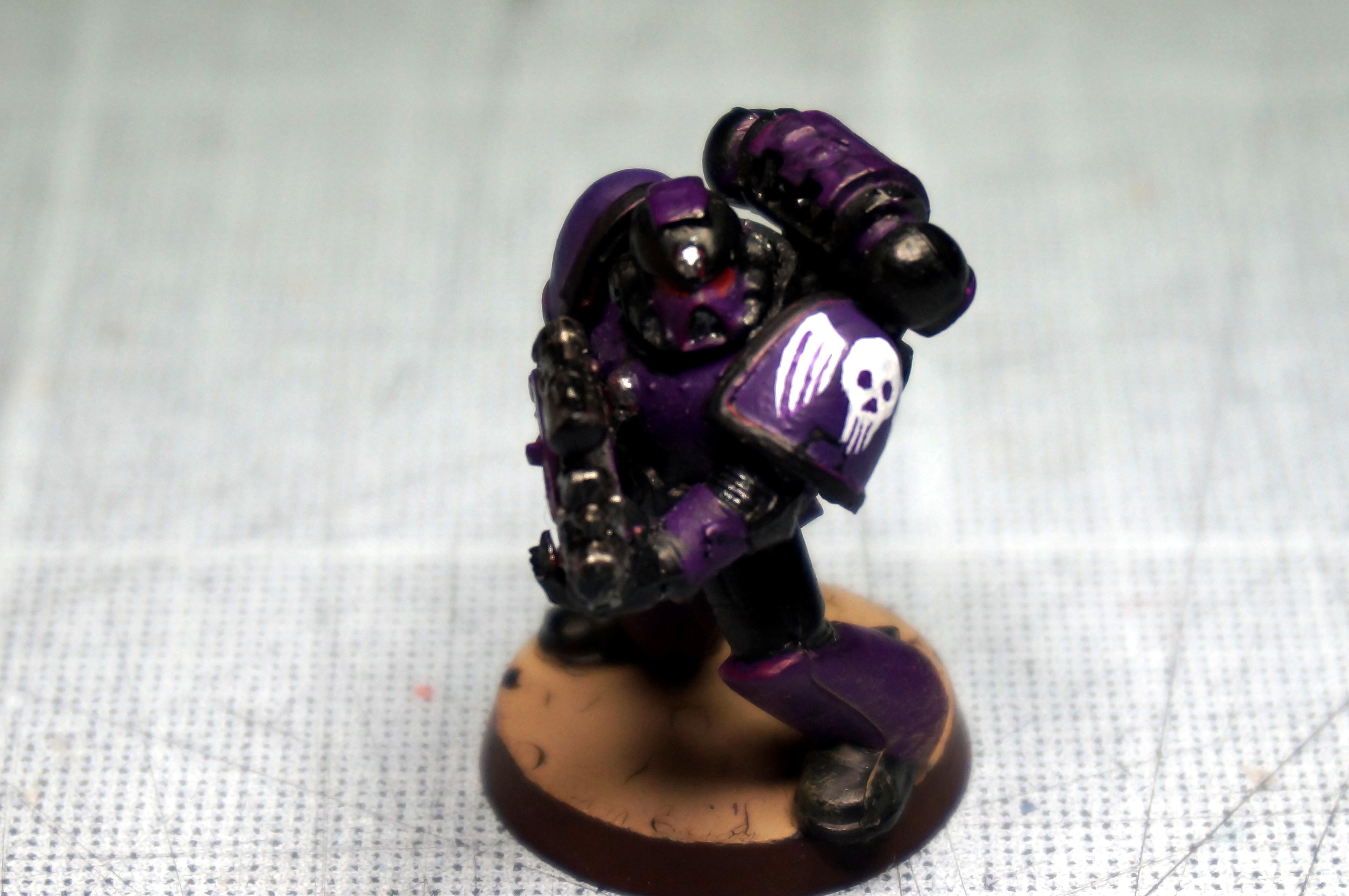Death Ravens, Freehand, Raven Guard, Space Marines, Tactical Squad