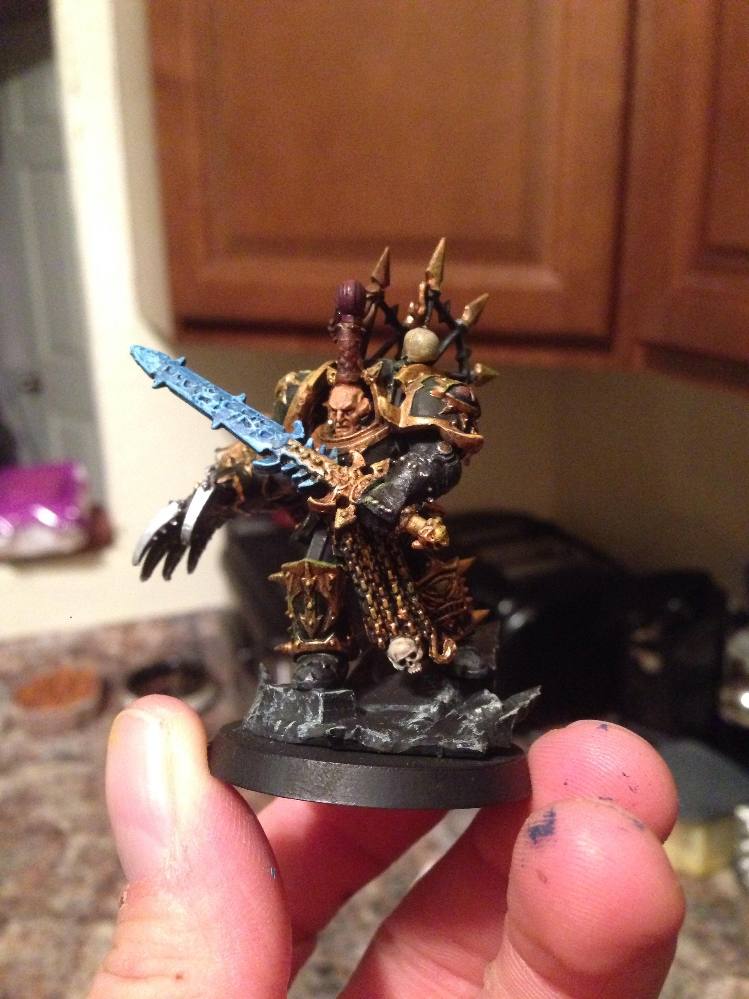 Abbaddon The Despoiler, Chaos Lord, Conversion