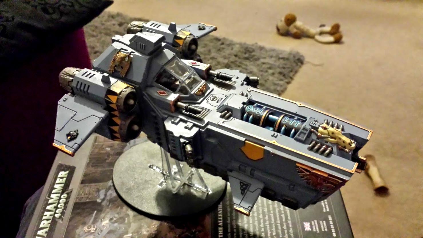 Gunship, Space Wolves, Stormfang, Stormfang Gunship