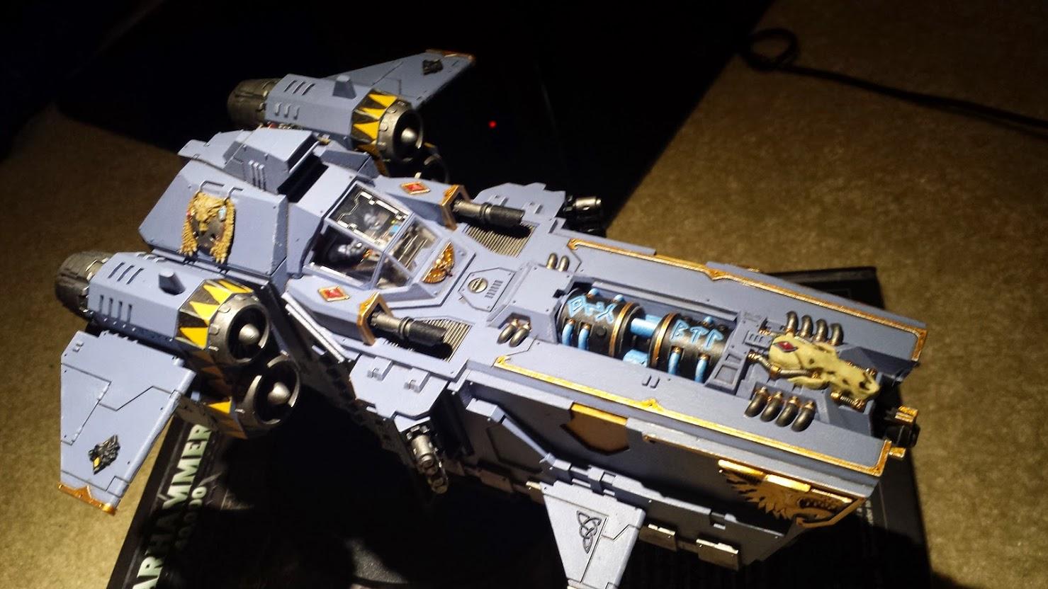 Gunship, Space Wolves, Stormfang, Stormfang Gunship