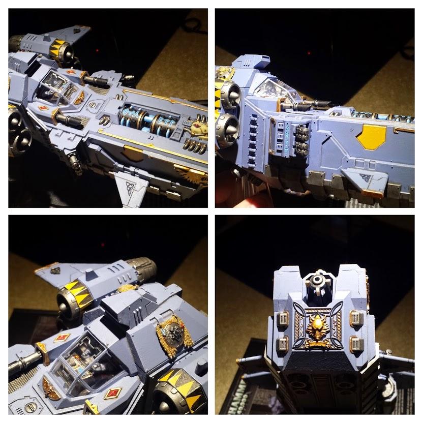 Gunship, Space Wolves, Stormfang, Stormfang Gunship