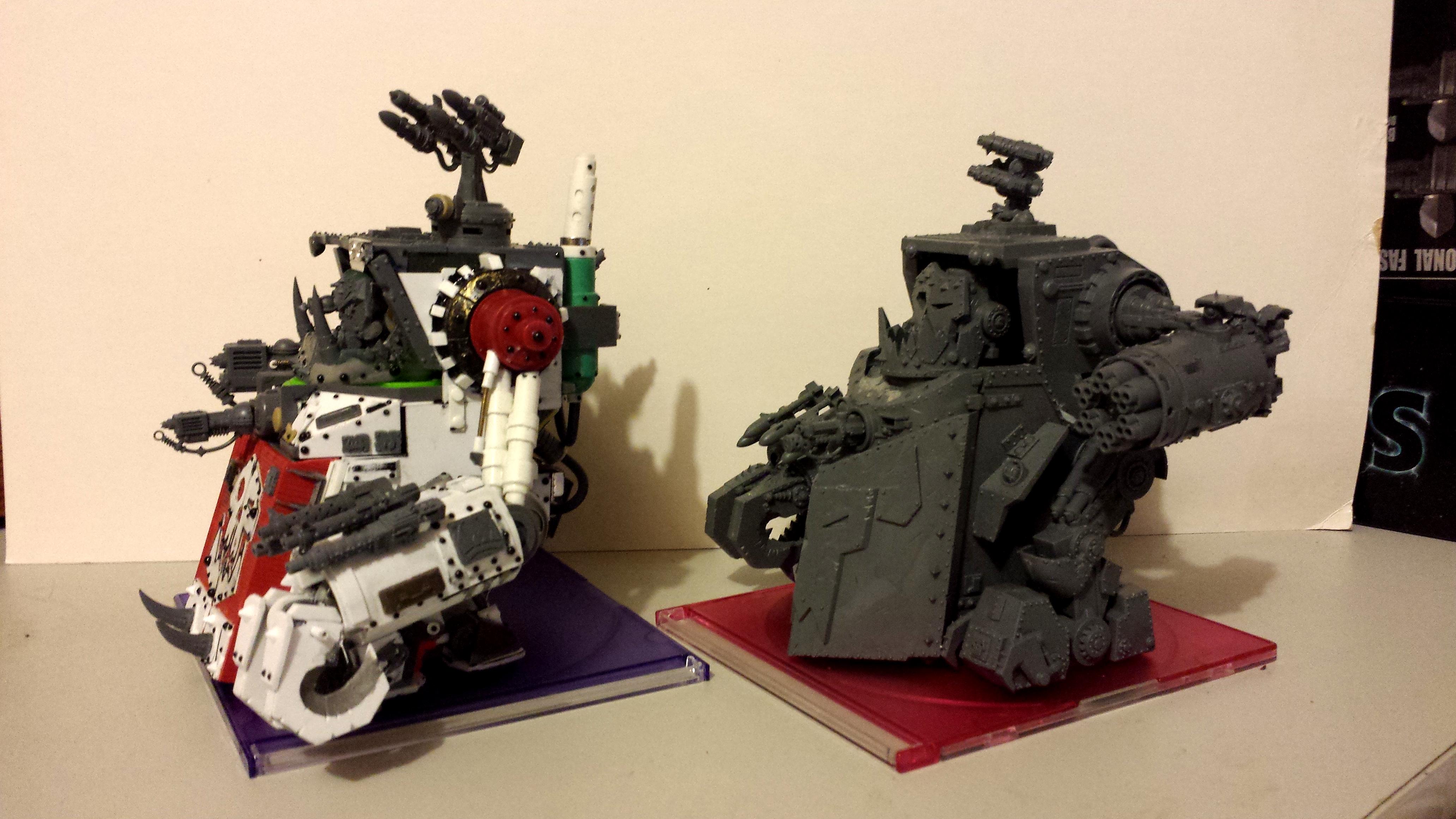 Gorkanaut, Morkanaut, Orks, Scratch Build