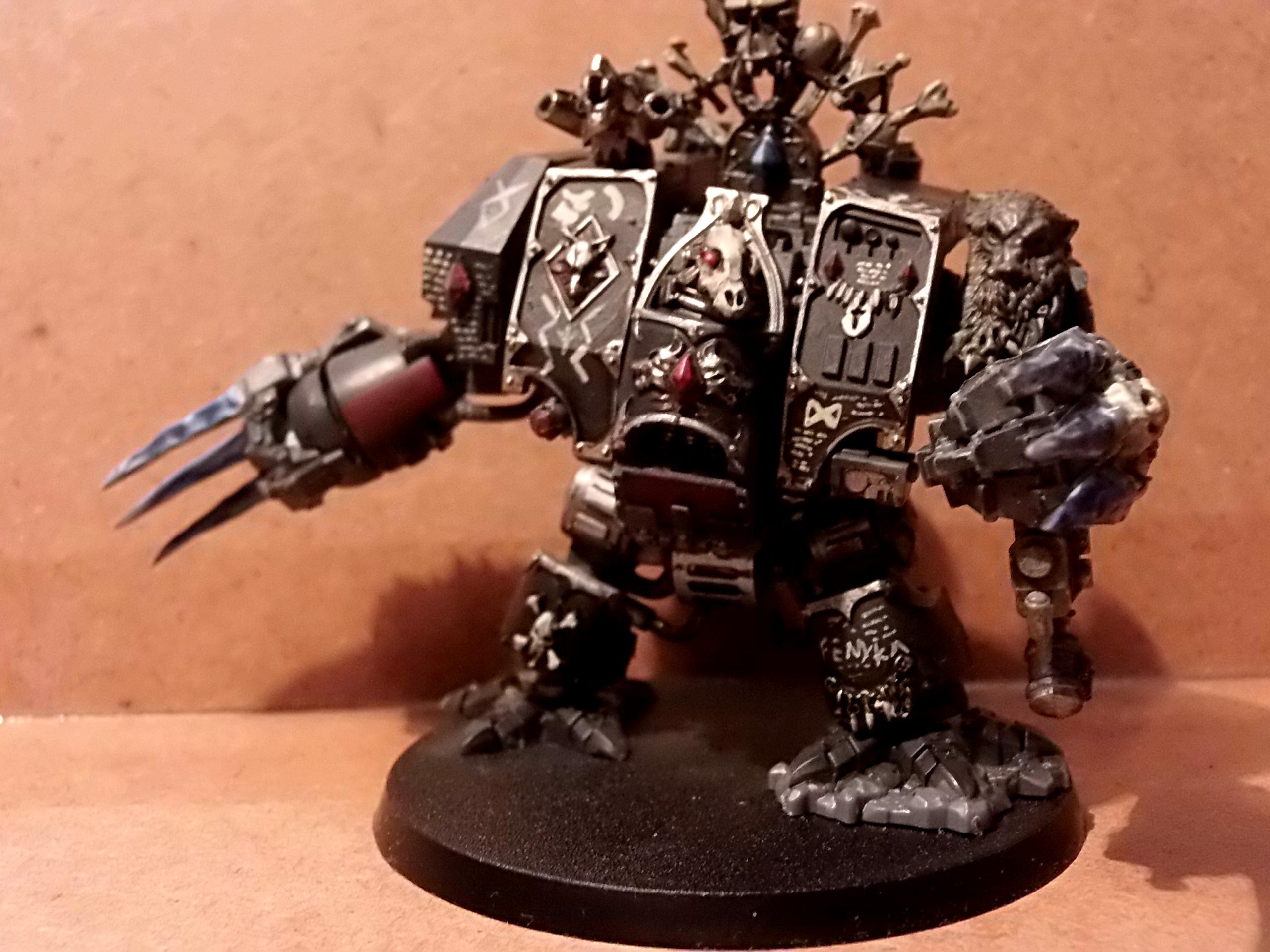 Bjorn The Fell Handed, Dreadnought, Murderfang, Space Marines, Space Wolves, Venerable
