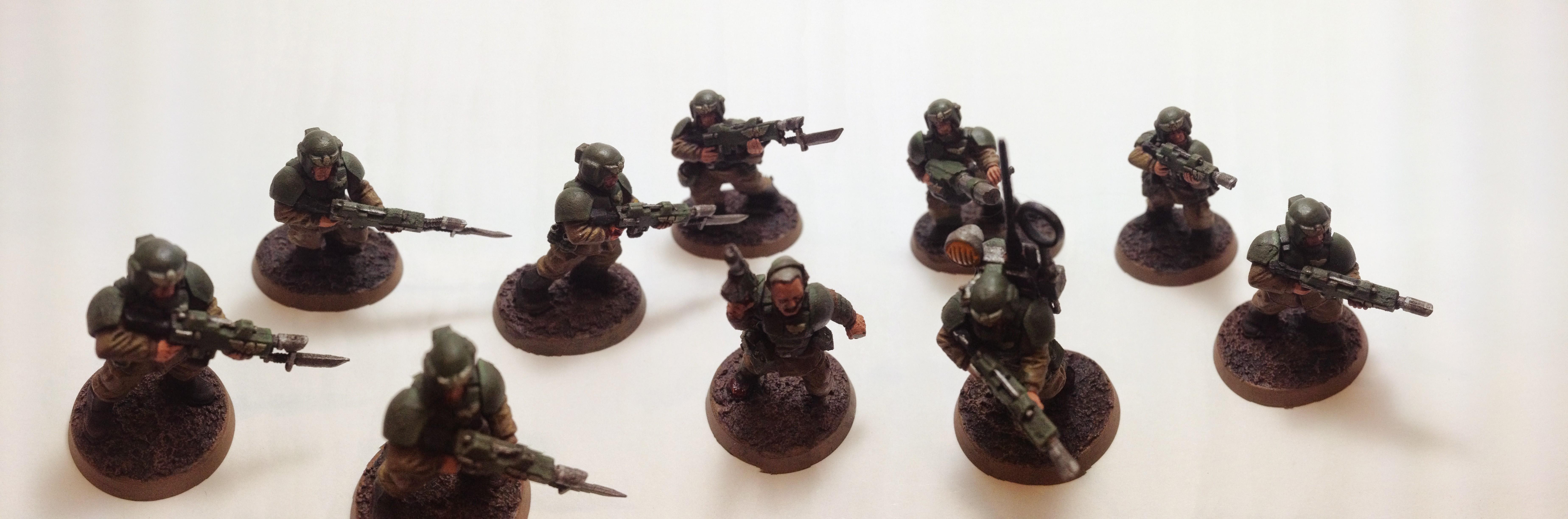 First painted squad