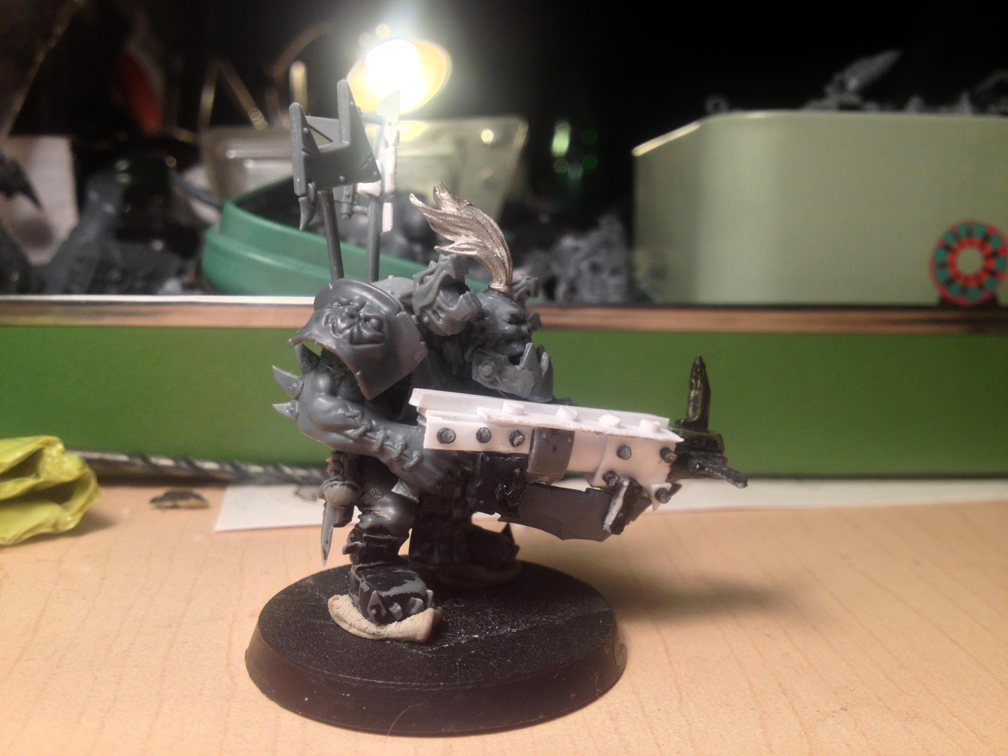 Conversion, Flash Gits, Flash Gitz, Nob, Orks