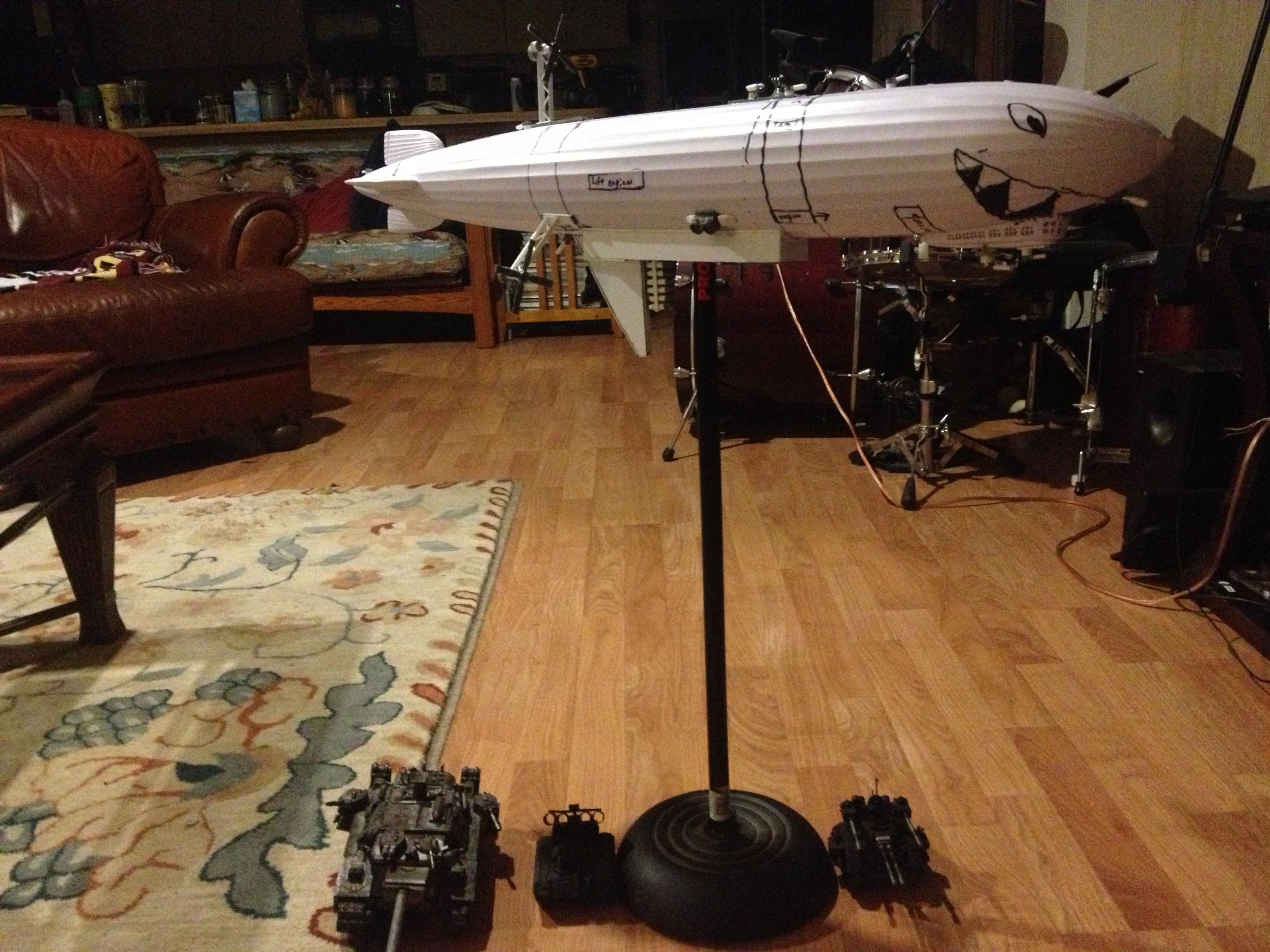 Kirov, engines attached. WIP