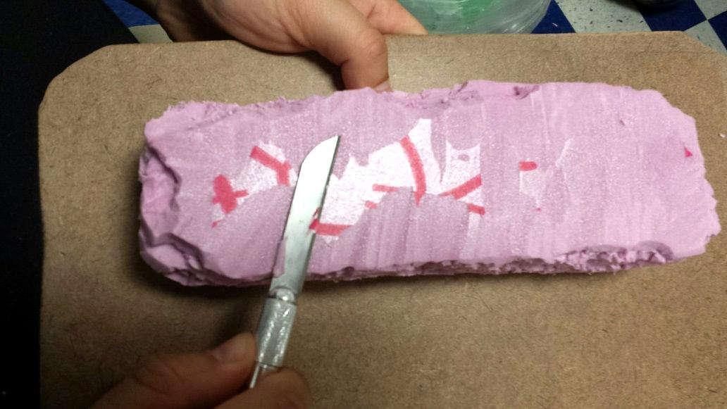 Alien, Commission, Insulation Foam, Malifaux, Mesa, Pink, Terrain, Tutorial, Waaazag, Warhammer 40,000, Warhammer Fantasy, Work In Progress