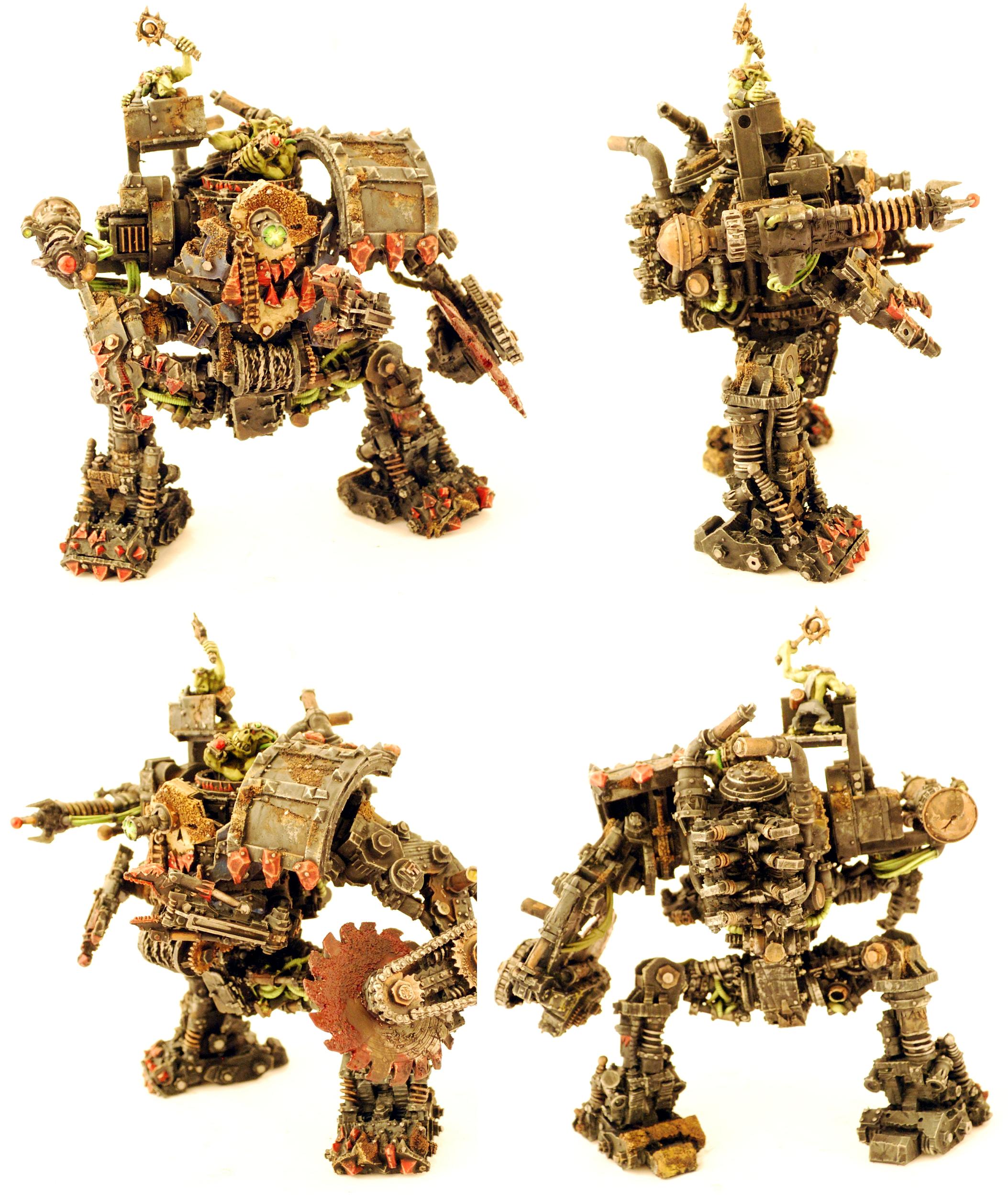 Ork Dreadnaught. Dreadnaught, Orks, Warhammer 40,000