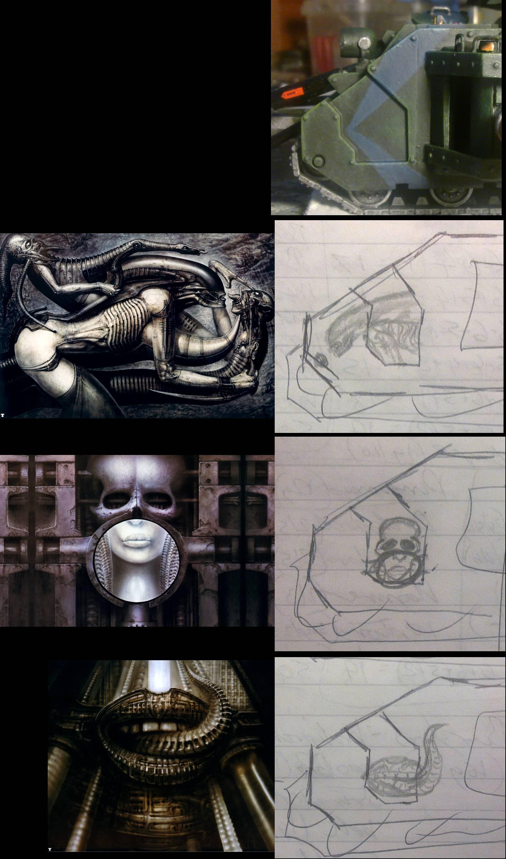 Giger tank art ideas 2
