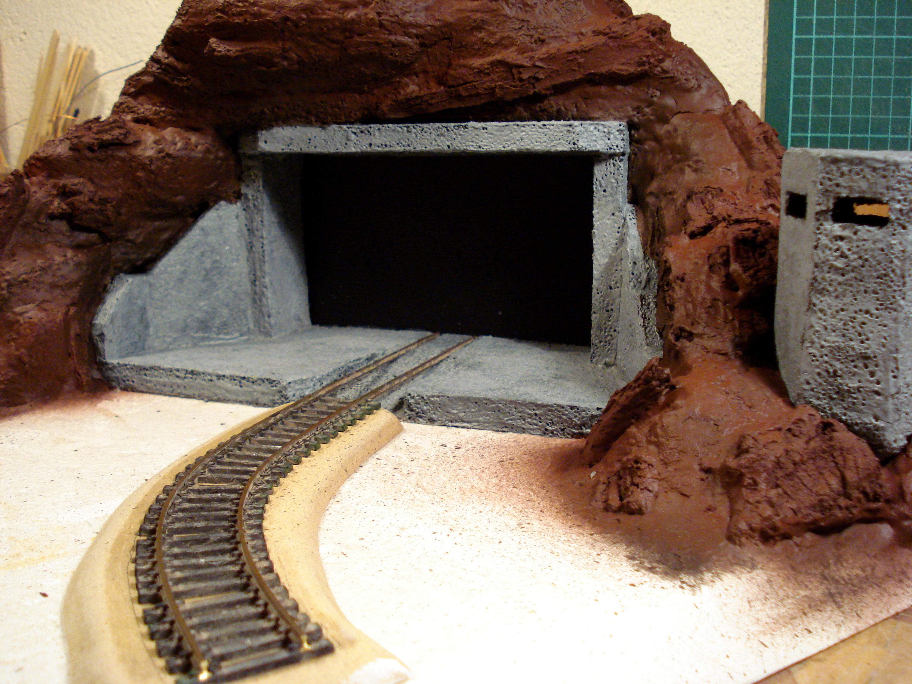 Railroad, Scratch, Terrain, Tunnel, Work In Progress