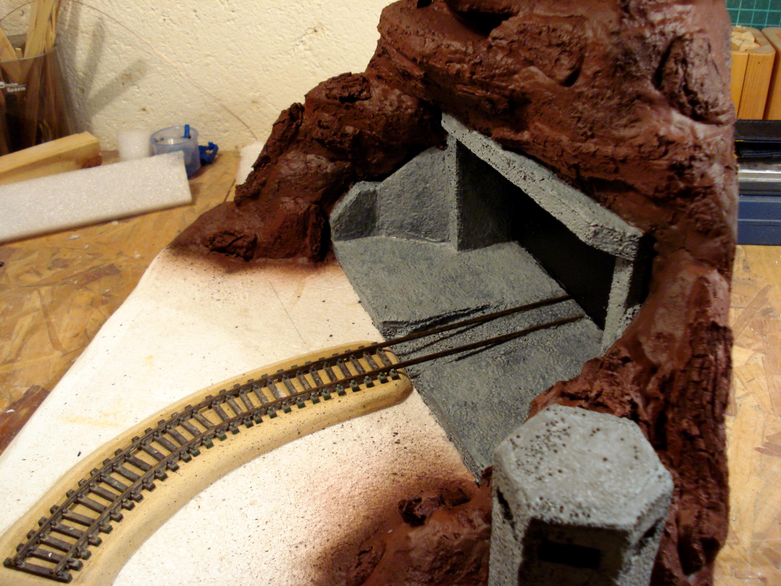 Railroad, Scratch, Terrain, Tunnel, Work In Progress