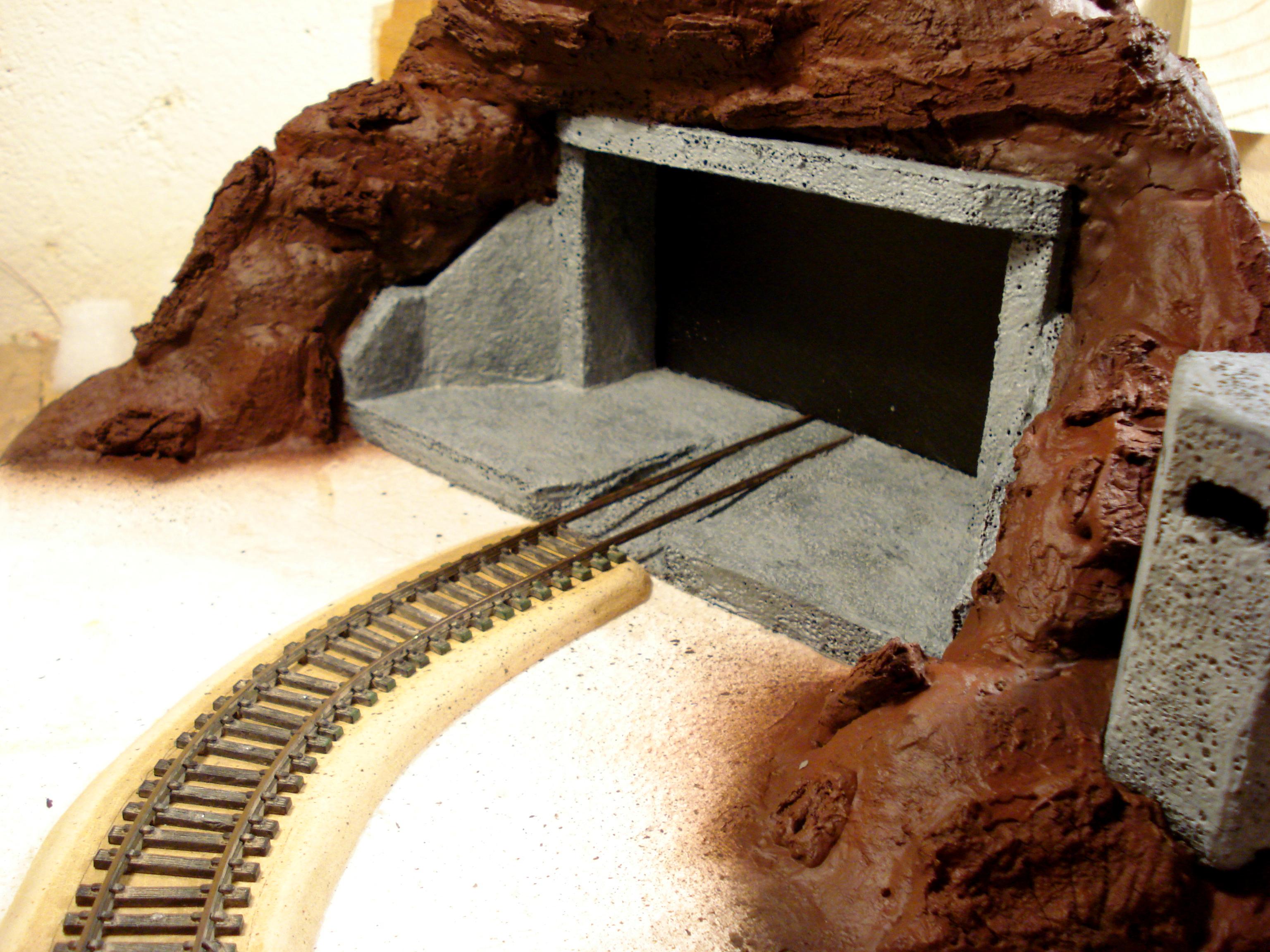 Railroad, Scratch, Terrain, Tunnel, Work In Progress