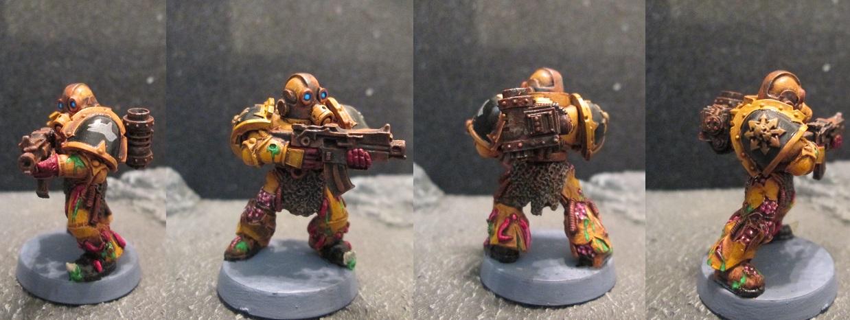Chaos, Nurgle, Plague Marines, Warhammer 40,000