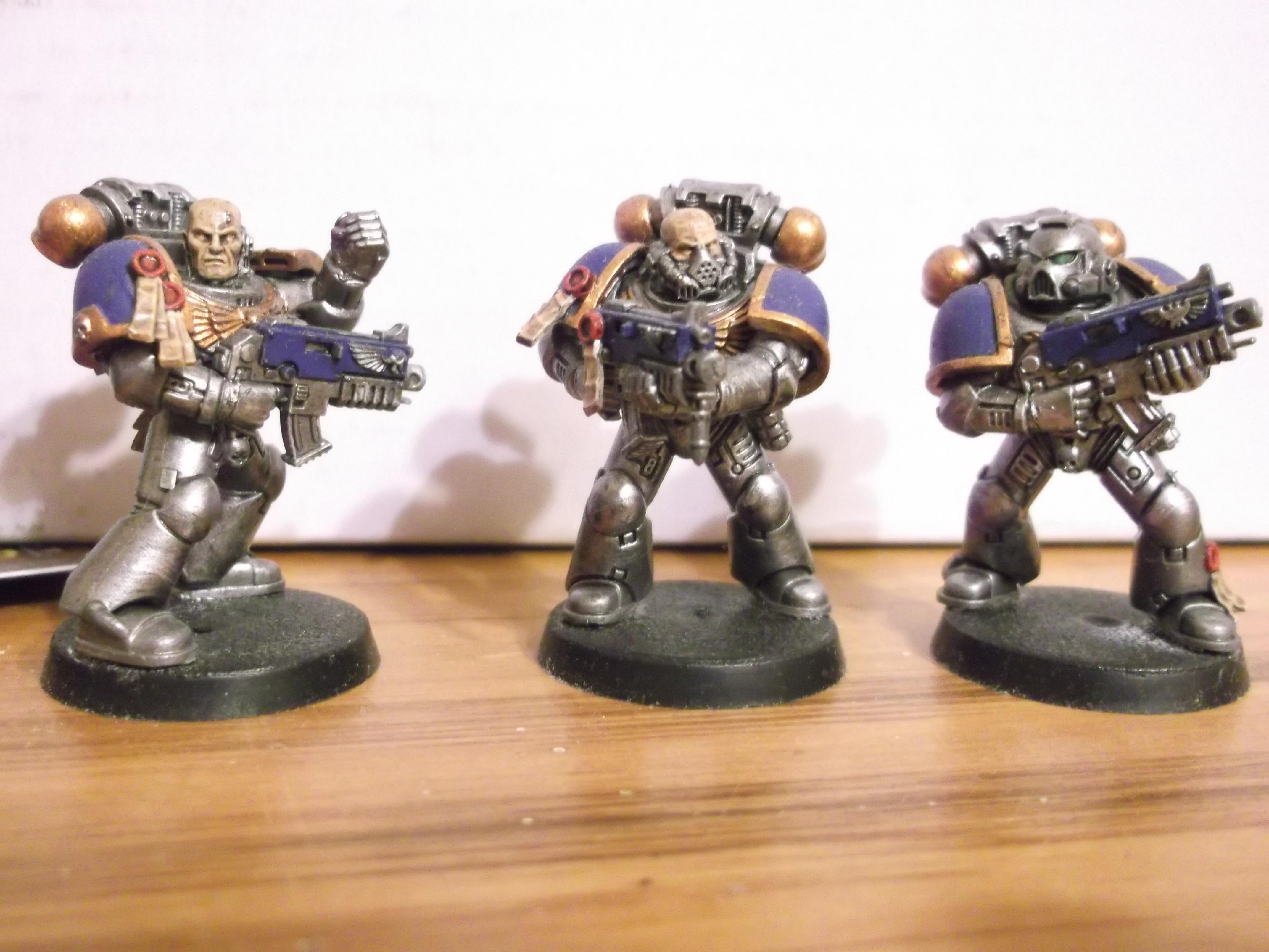 Nicer pictures of the marines from the Test Squad
