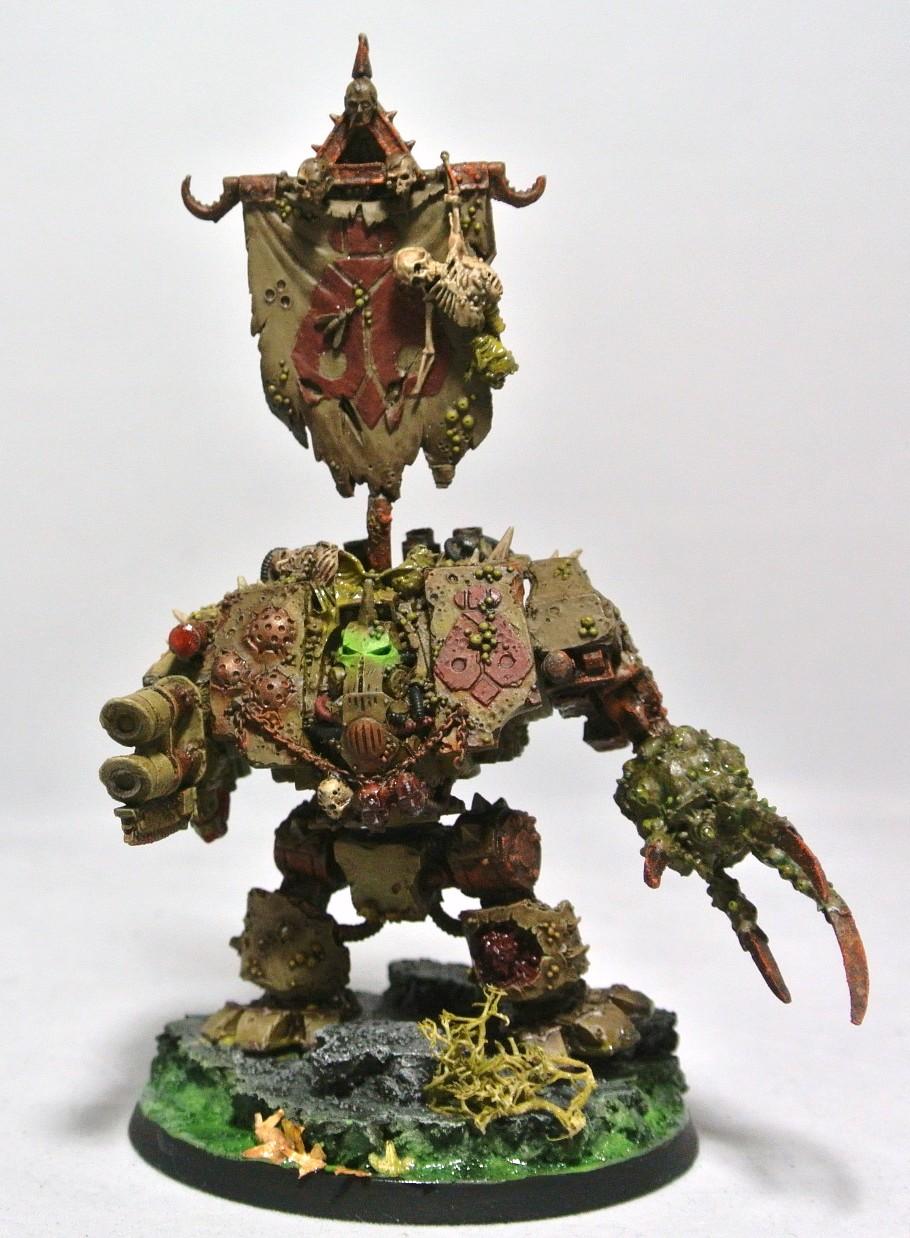 Chaos, Chaos Space Marines, Dreadnought, Helbrute, Nurgle, Warhammer 40,000