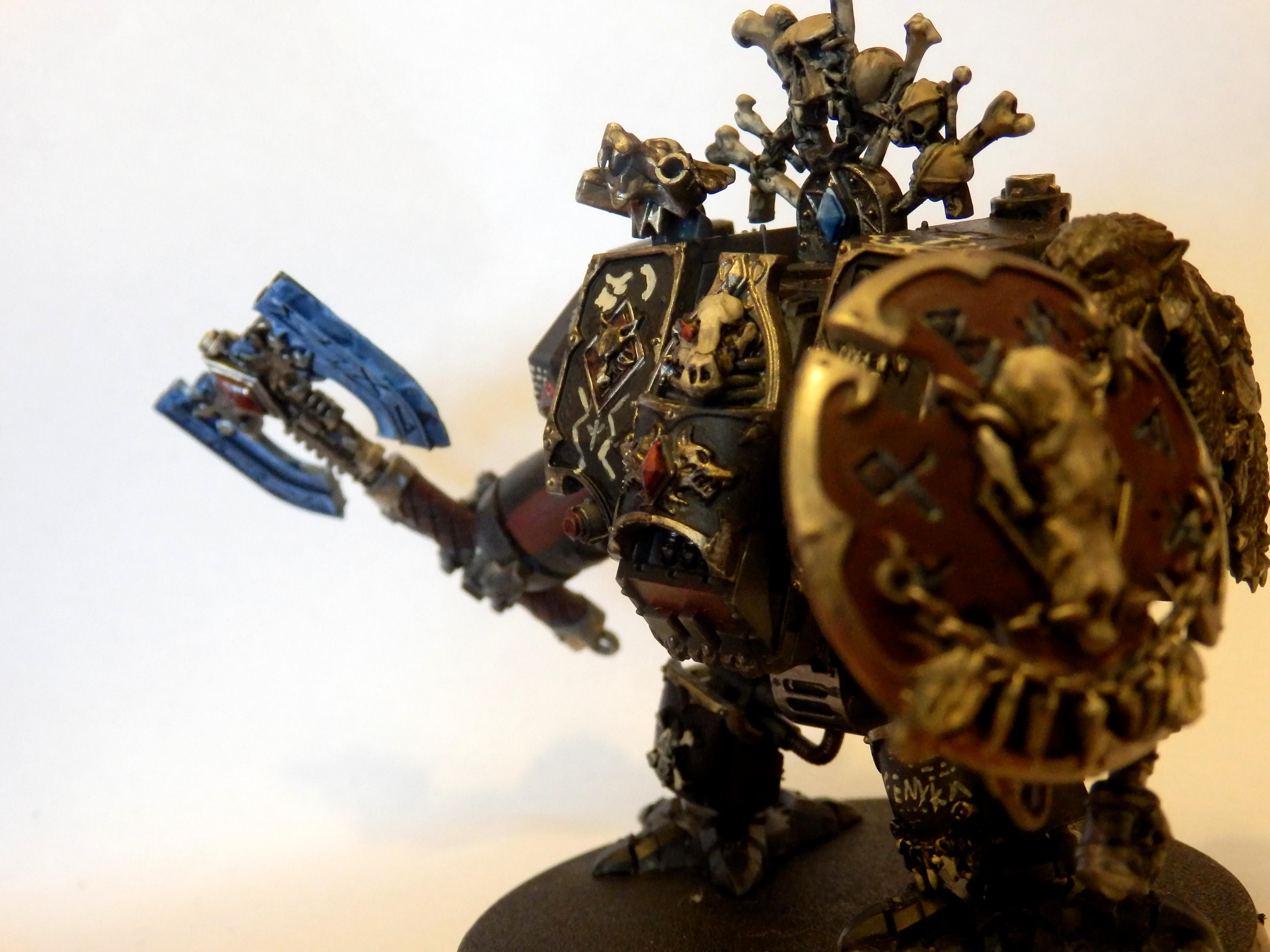Bjorn The Fell Handed, Dreadnought, Murderfang, Space Marines, Space Wolves, Venerable