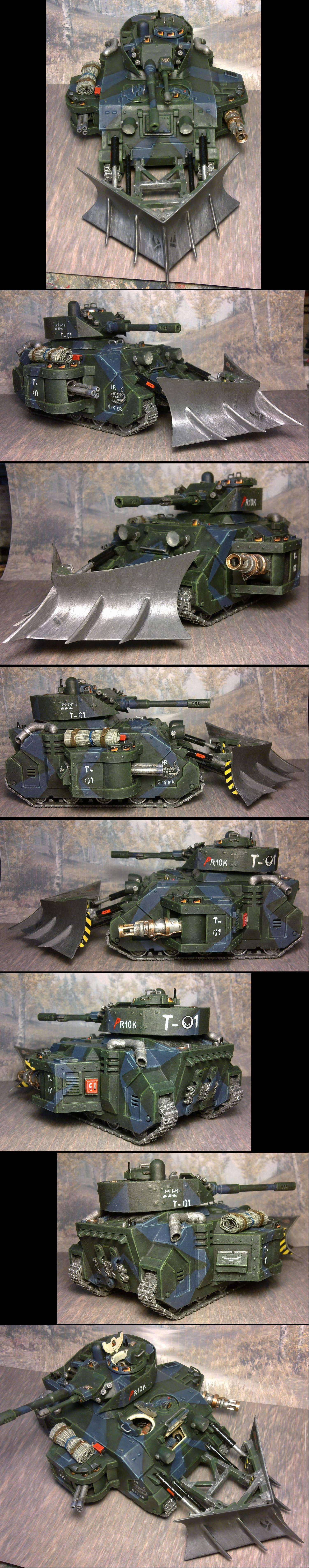 Predator tank Pre-weathering