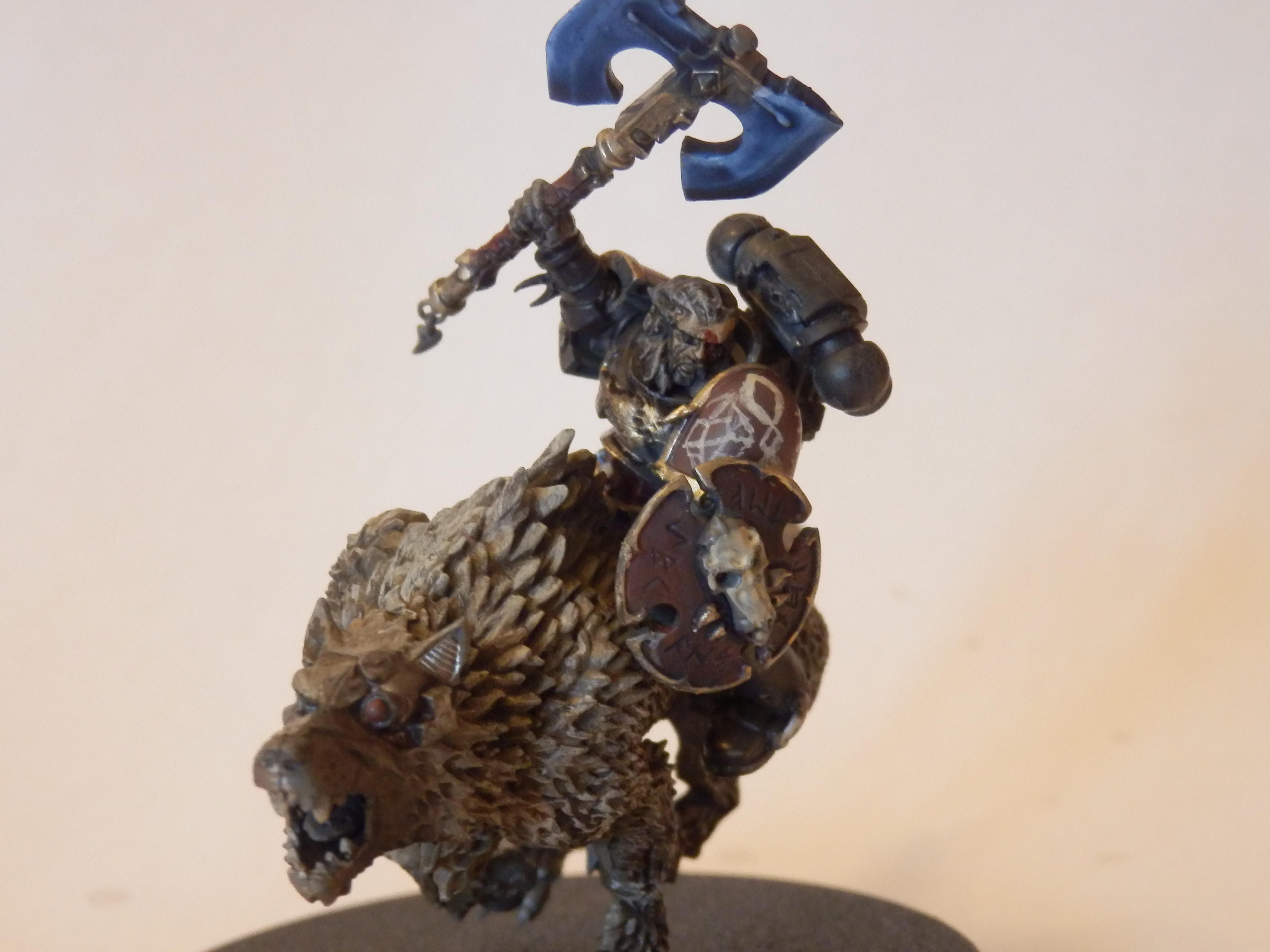 Cavalry, Space Wolves, Thunderwolf, Warhammer 40,000, Wolf Lord