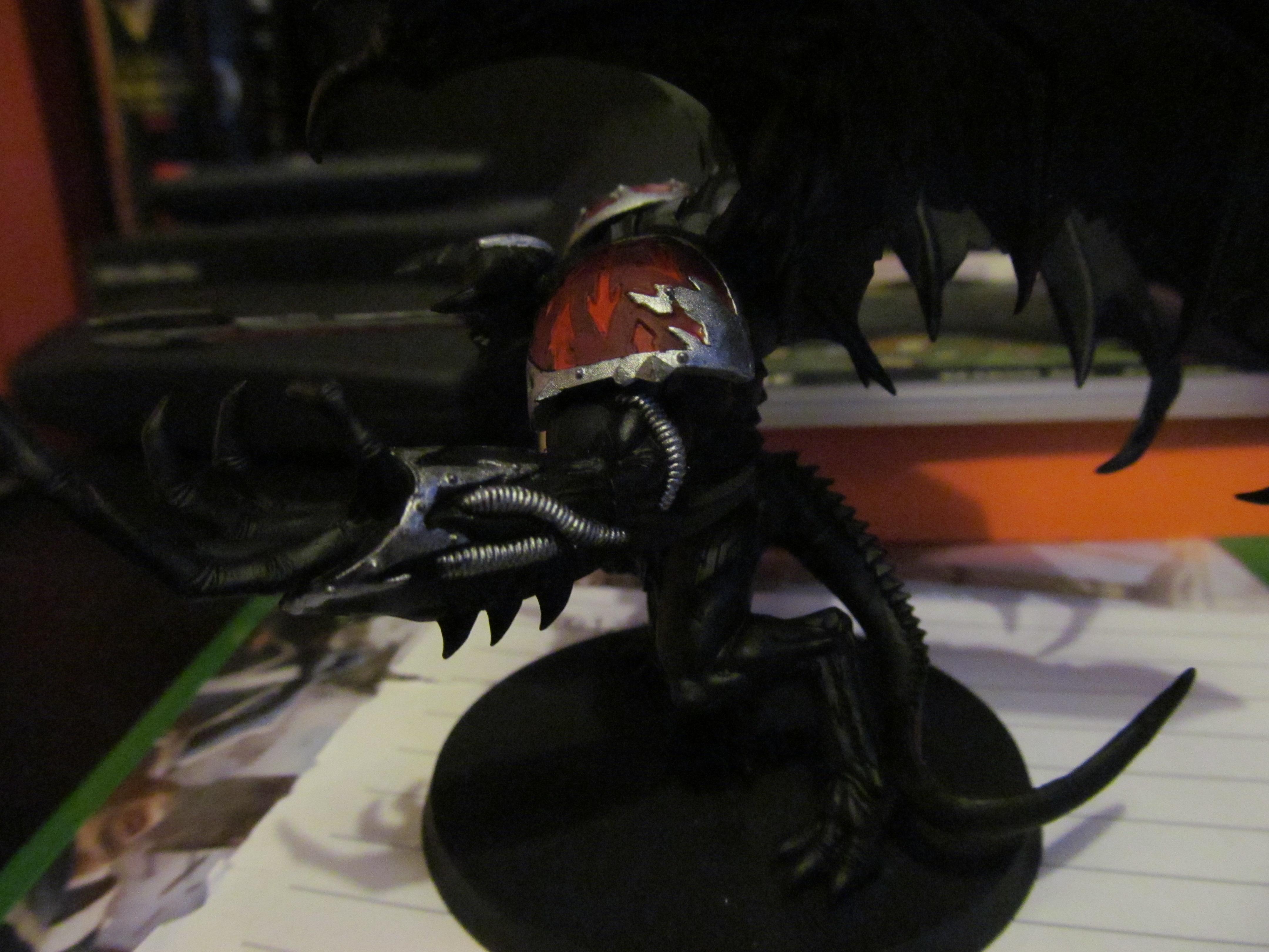 Daemon Prince Kazraguhl (WIP So Far Day 1 of painting) Left Arm View