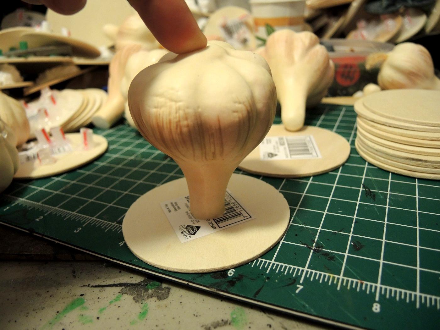 Alien, Commission, Garlic, Hot Glue, Hotglue, Jungle, Straws, Terrain, Tutorial, Waaazag, Waazag, Wood, Work In Progress