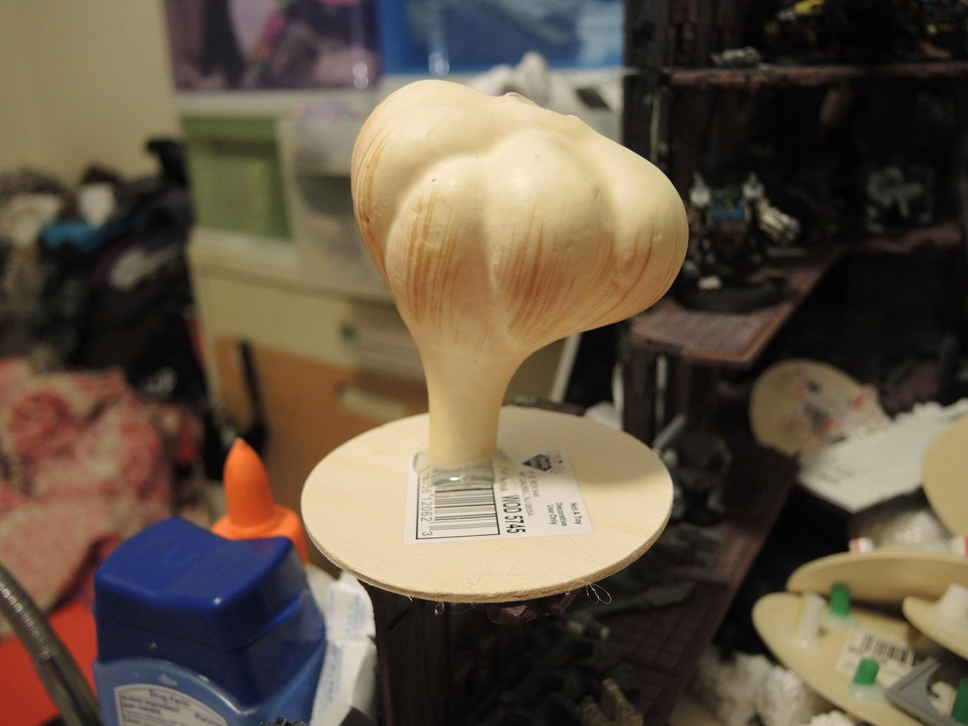 Alien, Commission, Garlic, Hot Glue, Hotglue, Jungle, Straws, Terrain, Tutorial, Waaazag, Waazag, Wood, Work In Progress