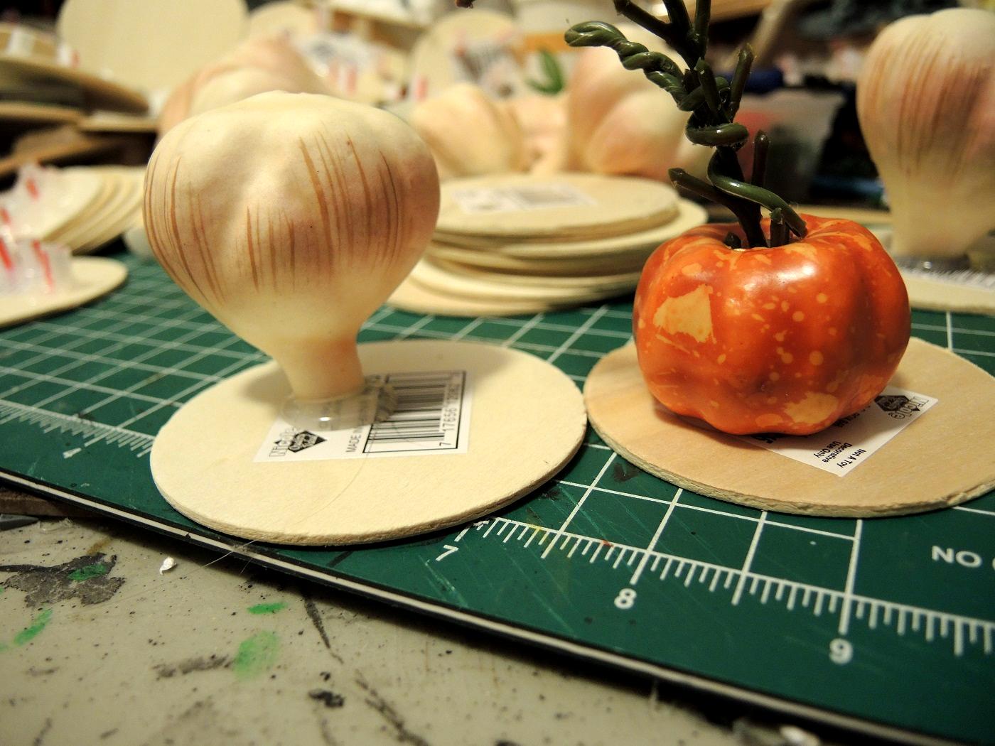 Alien, Commission, Garlic, Hot Glue, Hotglue, Jungle, Straws, Terrain, Tutorial, Waaazag, Waazag, Wood, Work In Progress