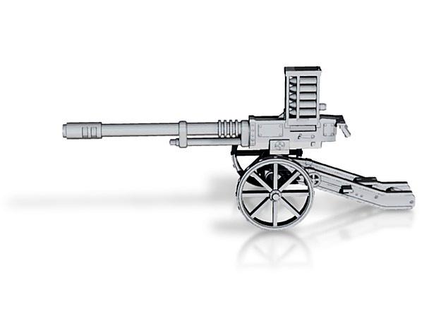3d, 3d Printer, 3d Render, Autocannon, Cannon, Carriage, Cg, Gun, Heavy Weapon, Modelling, Printer, Shapeways