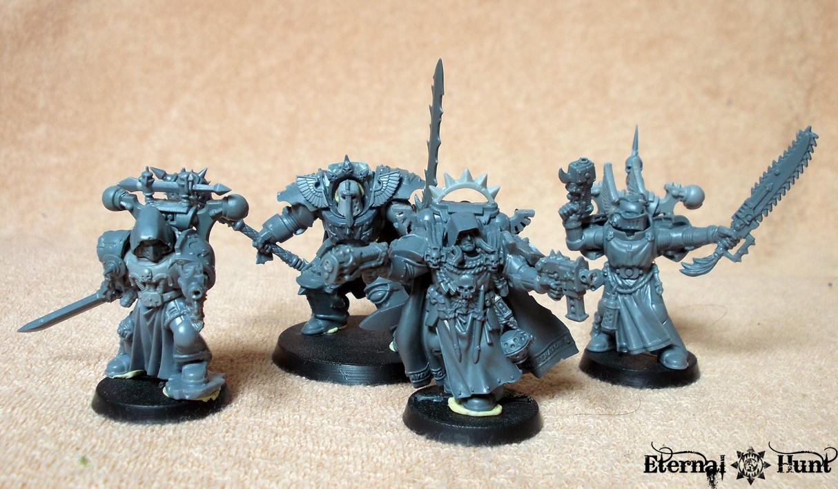 Chaos, Chaos Space Marines, Conversion, Dark Angels, Fallen, Fallen Angel, Kitbash, Warhammer 40,000, Work In Progress
