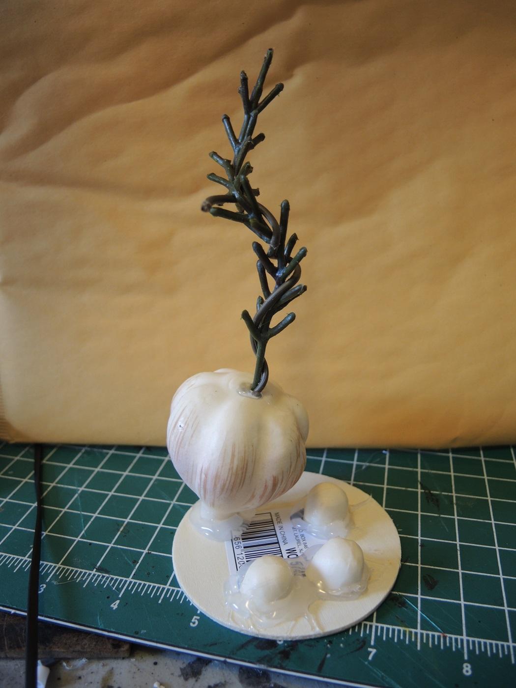 Alien, Commission, Garlic, Hot Glue, Hotglue, Jungle, Straws, Terrain, Tutorial, Waaazag, Waazag, Wood, Work In Progress