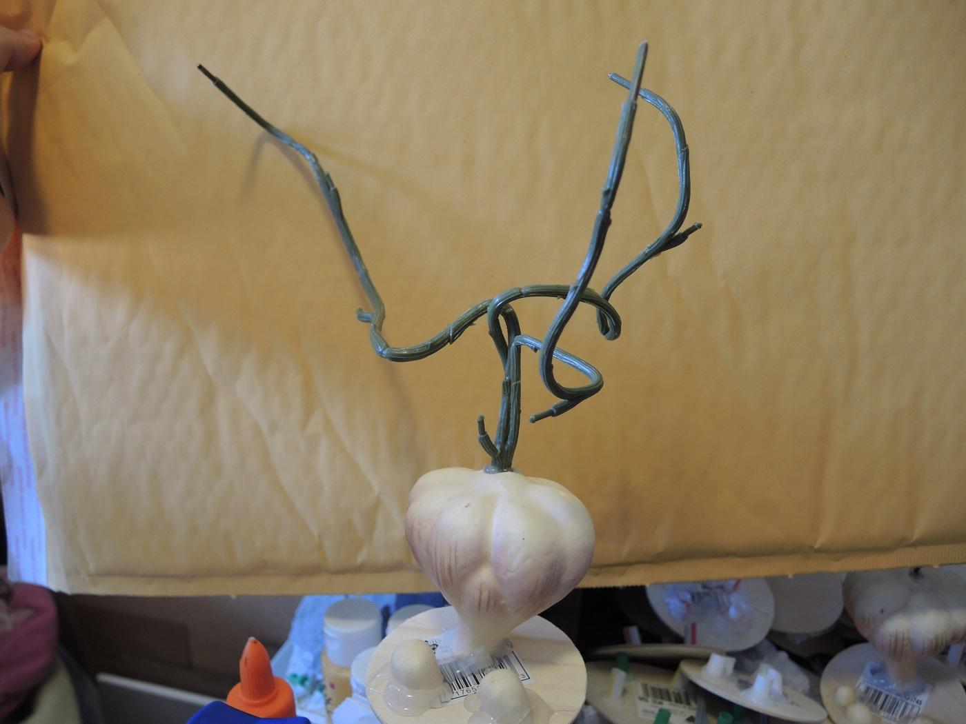 Alien, Commission, Garlic, Hot Glue, Hotglue, Jungle, Straws, Terrain, Tutorial, Waaazag, Waazag, Wood, Work In Progress
