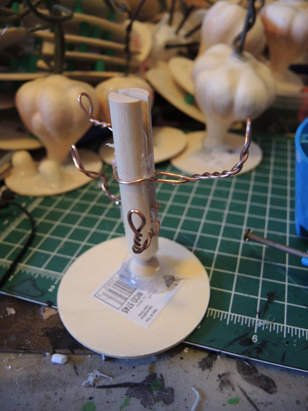 Alien, Commission, Garlic, Hot Glue, Hotglue, Jungle, Straws, Terrain, Tutorial, Waaazag, Waazag, Wood, Work In Progress